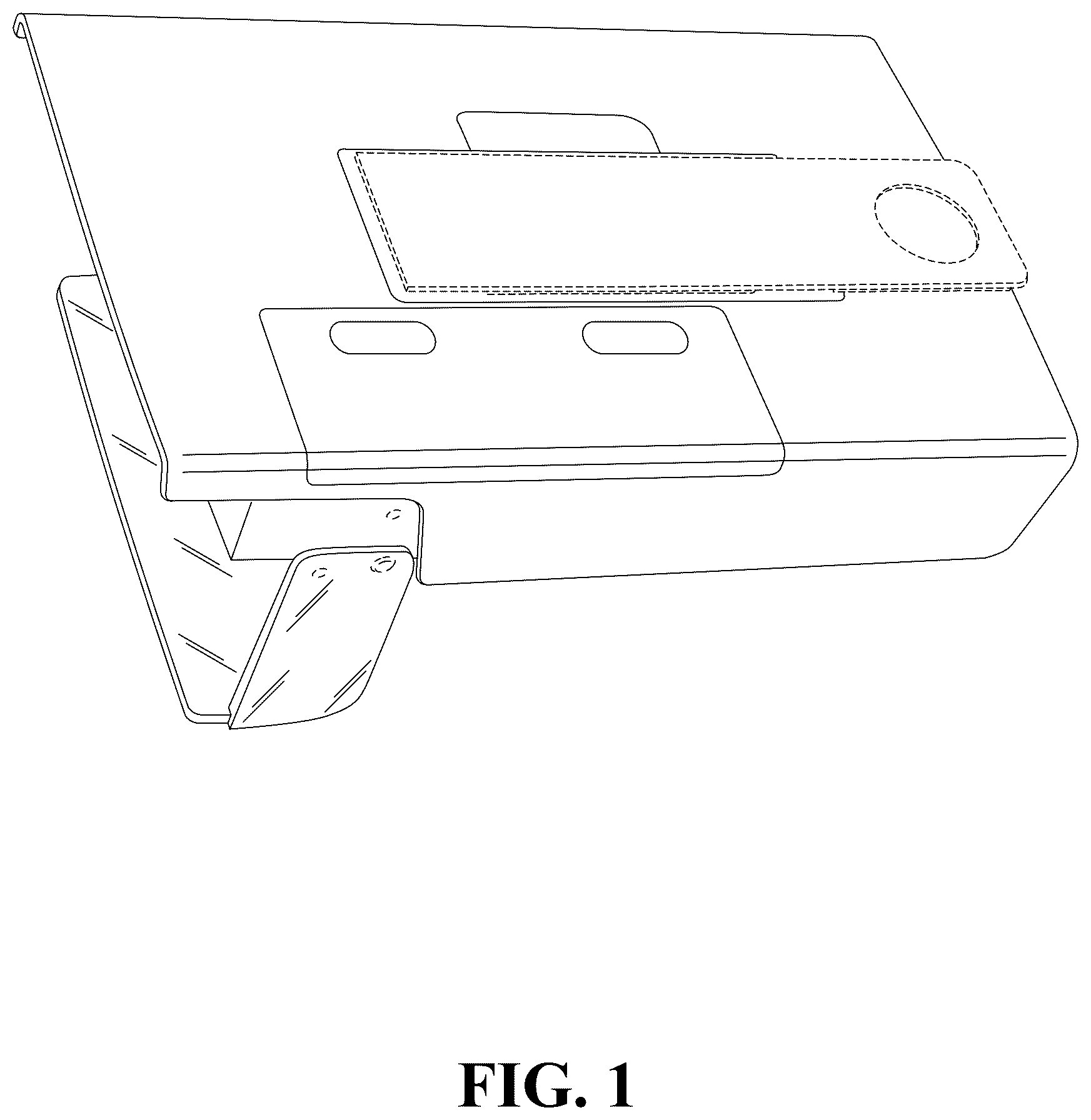 Patent USD1076410 Figure 1 – Medical container