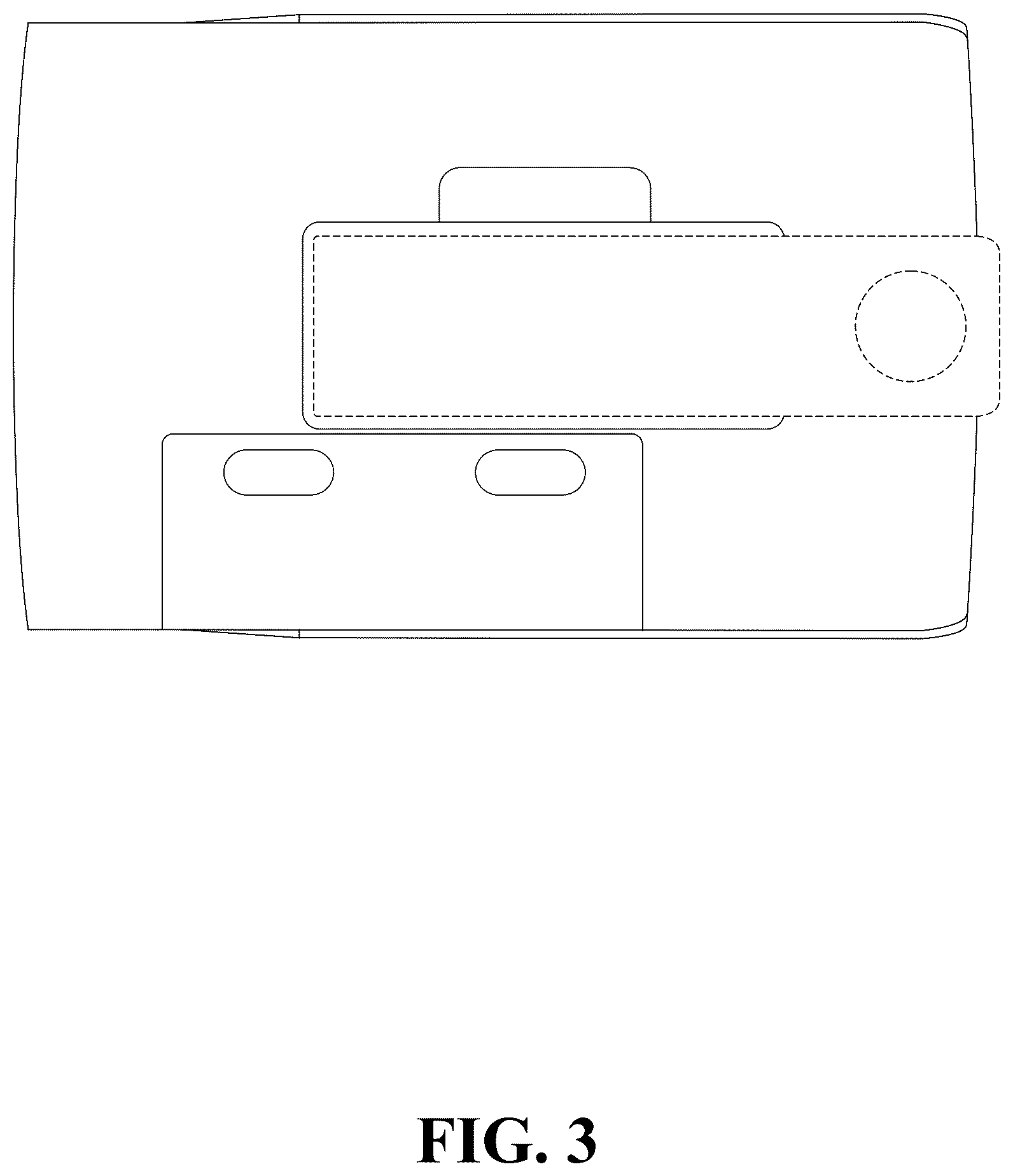 Patent USD1076410 Figure 3 – Medical container