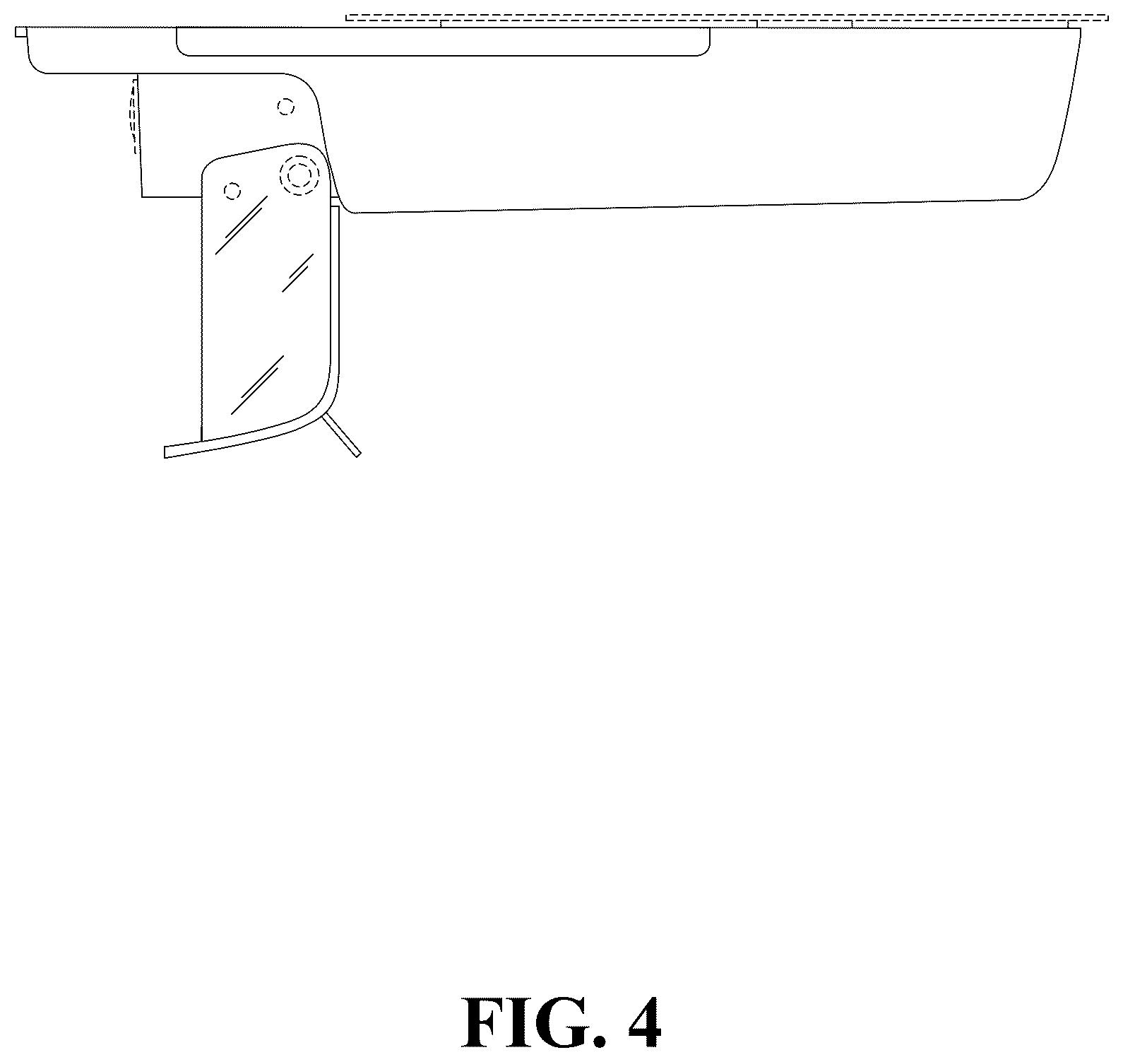 Patent USD1076410 Figure 4 – Medical container