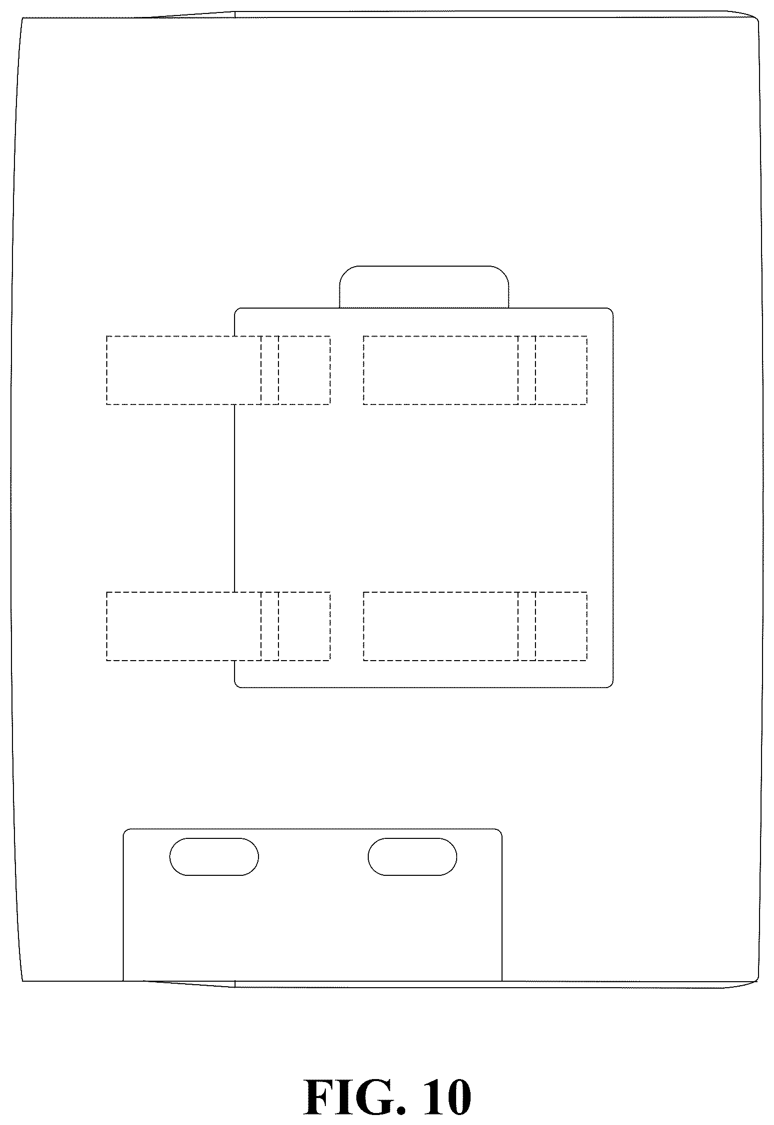 Patent USD1076410 Figure 10 – Medical container
