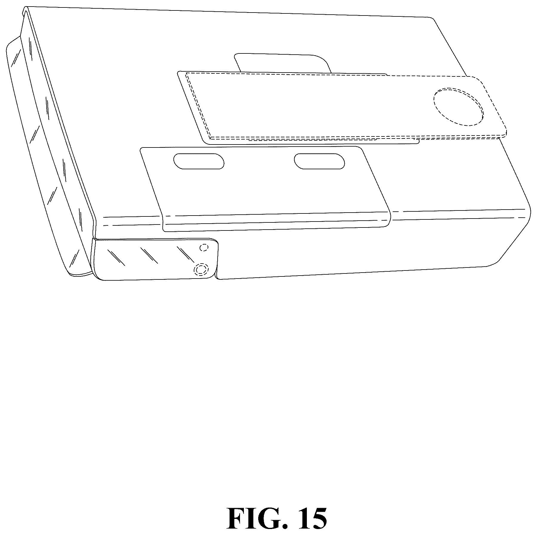 Patent USD1076410 Figure 15 – Medical container