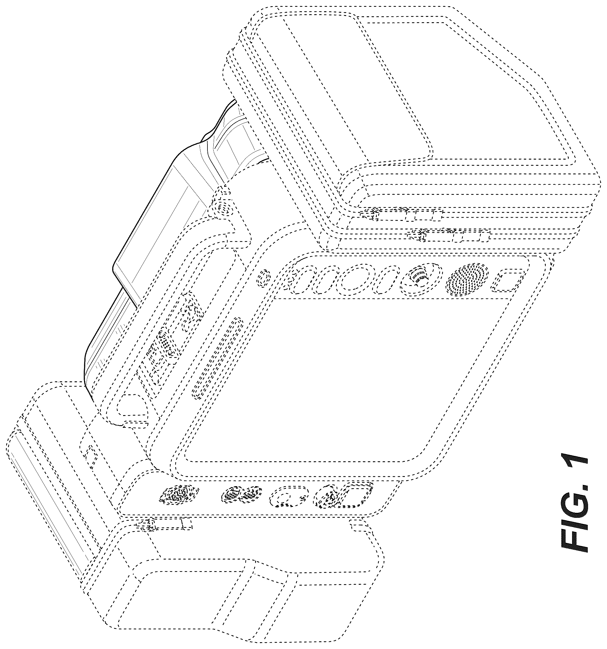 Patent USD1076411 Figure 1 – Medical device storage bag