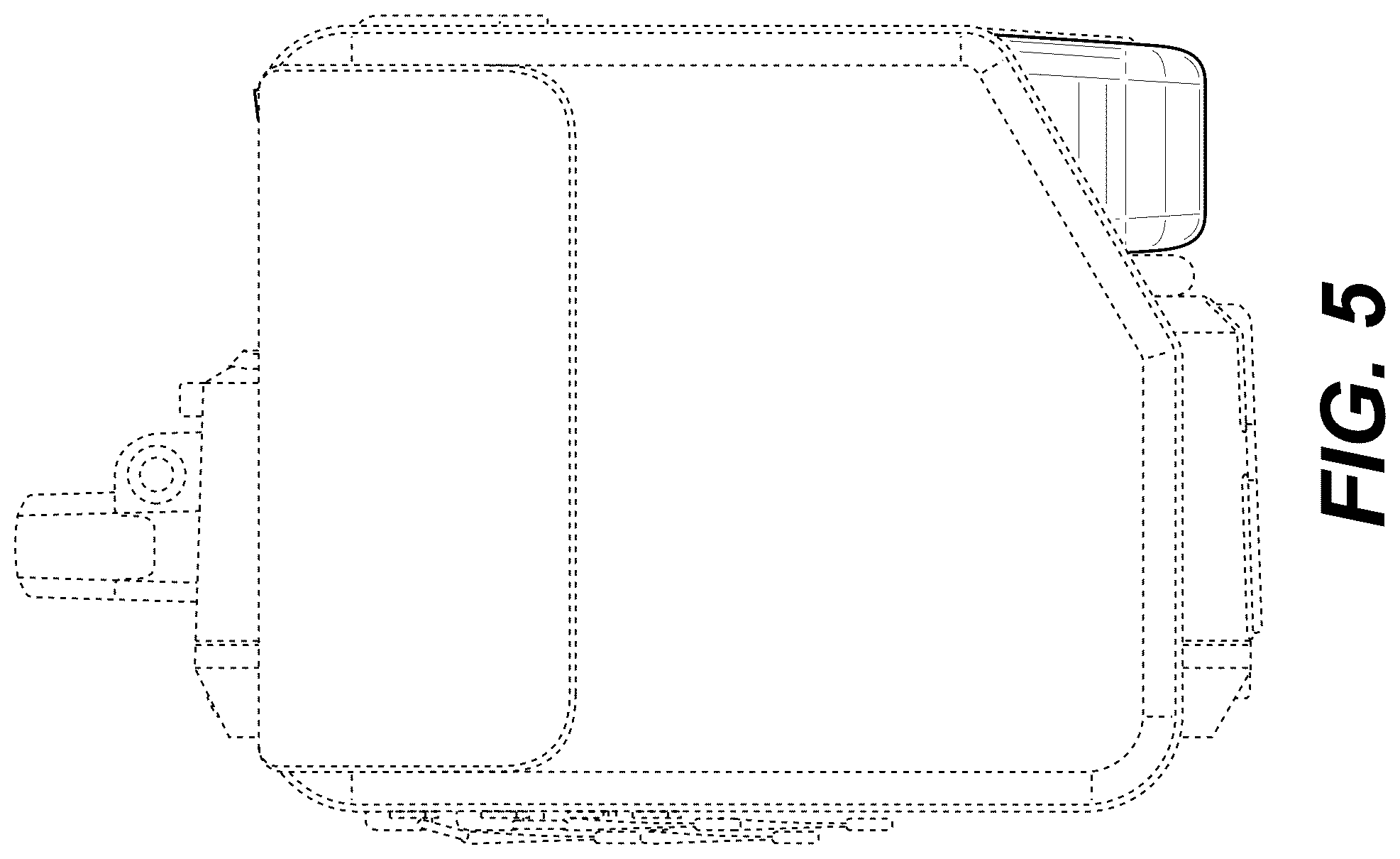 Patent USD1076411 Figure 5 – Medical device storage bag