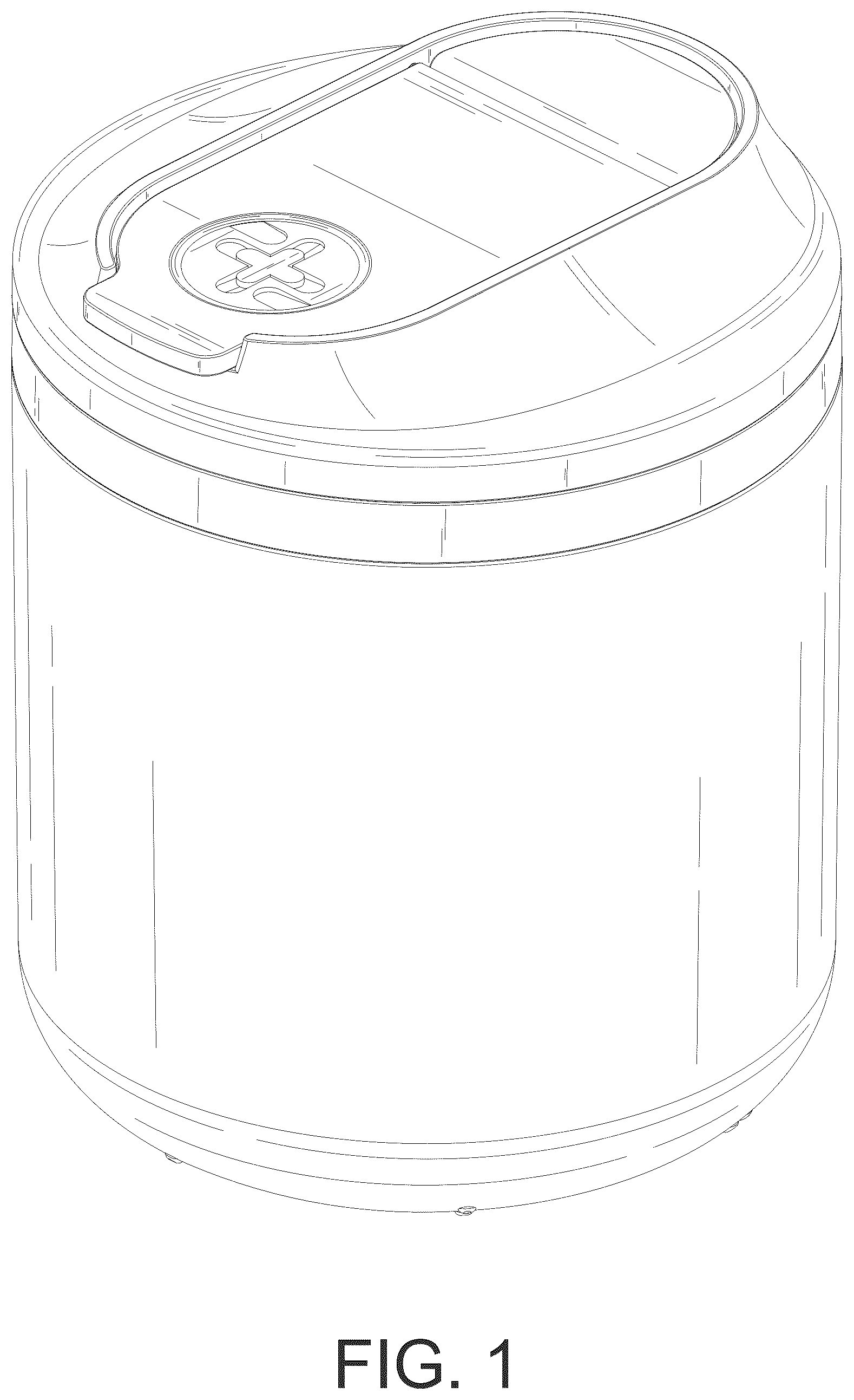 Patent USD1076413 Figure 1 – Pill box