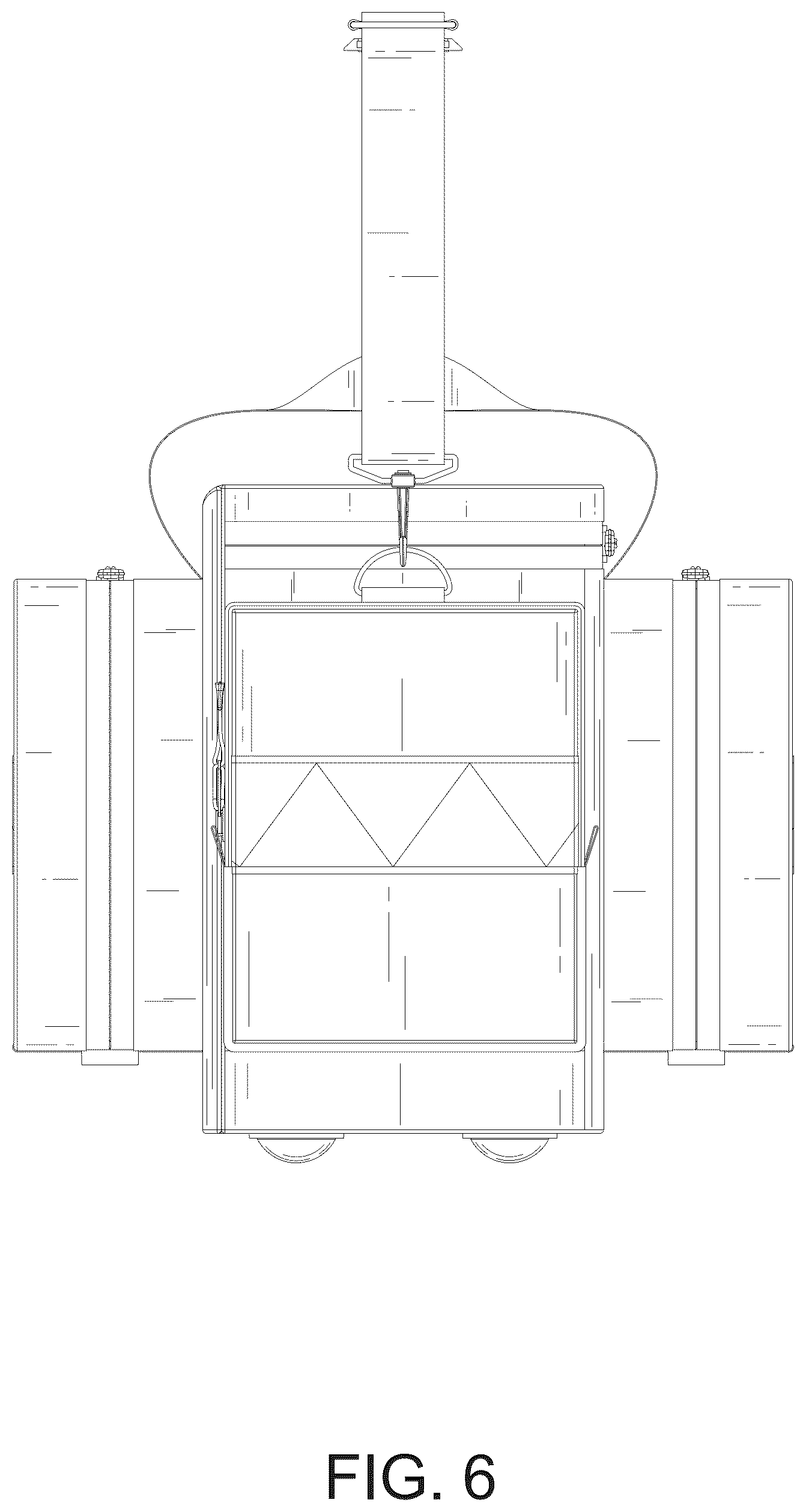 Patent USD1076414 Figure 6 – Emergency handbag