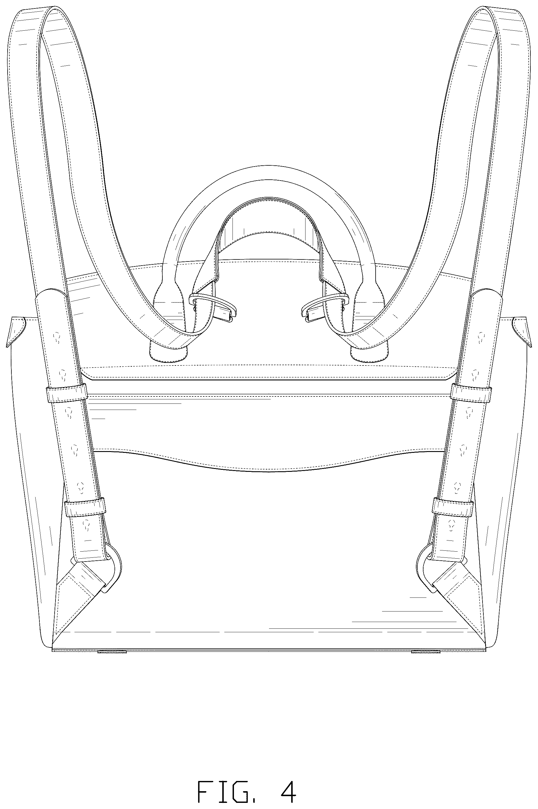 Patent USD1076415 Figure 4 – Back bag