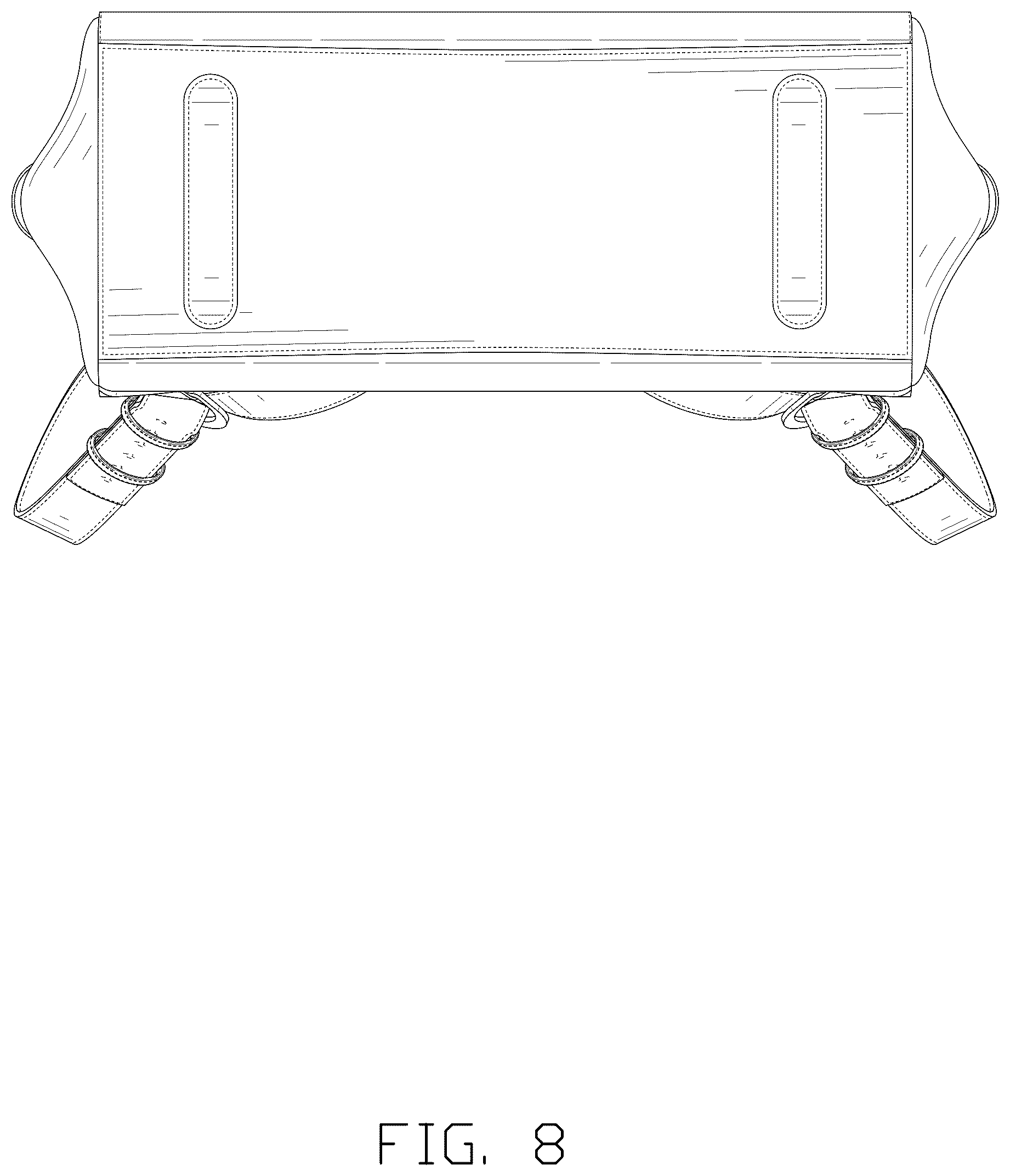 Patent USD1076415 Figure 8 – Back bag