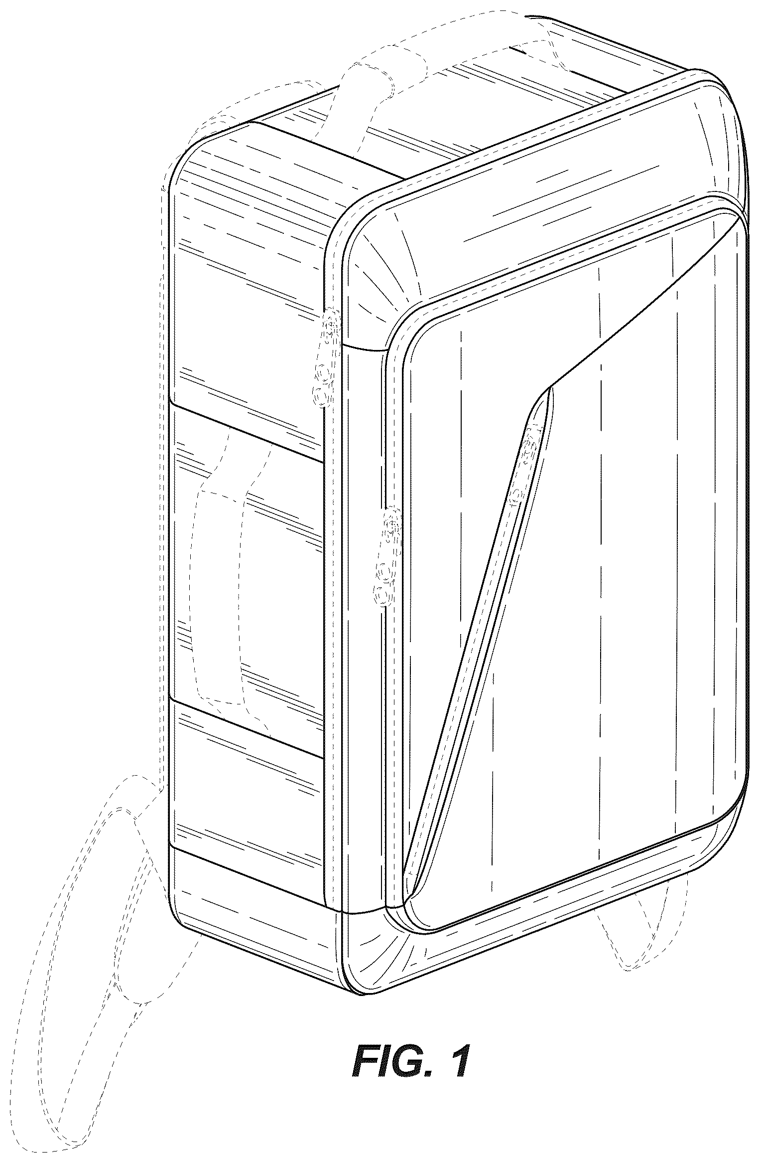 Patent USD1076417 Figure 1 – Backpack