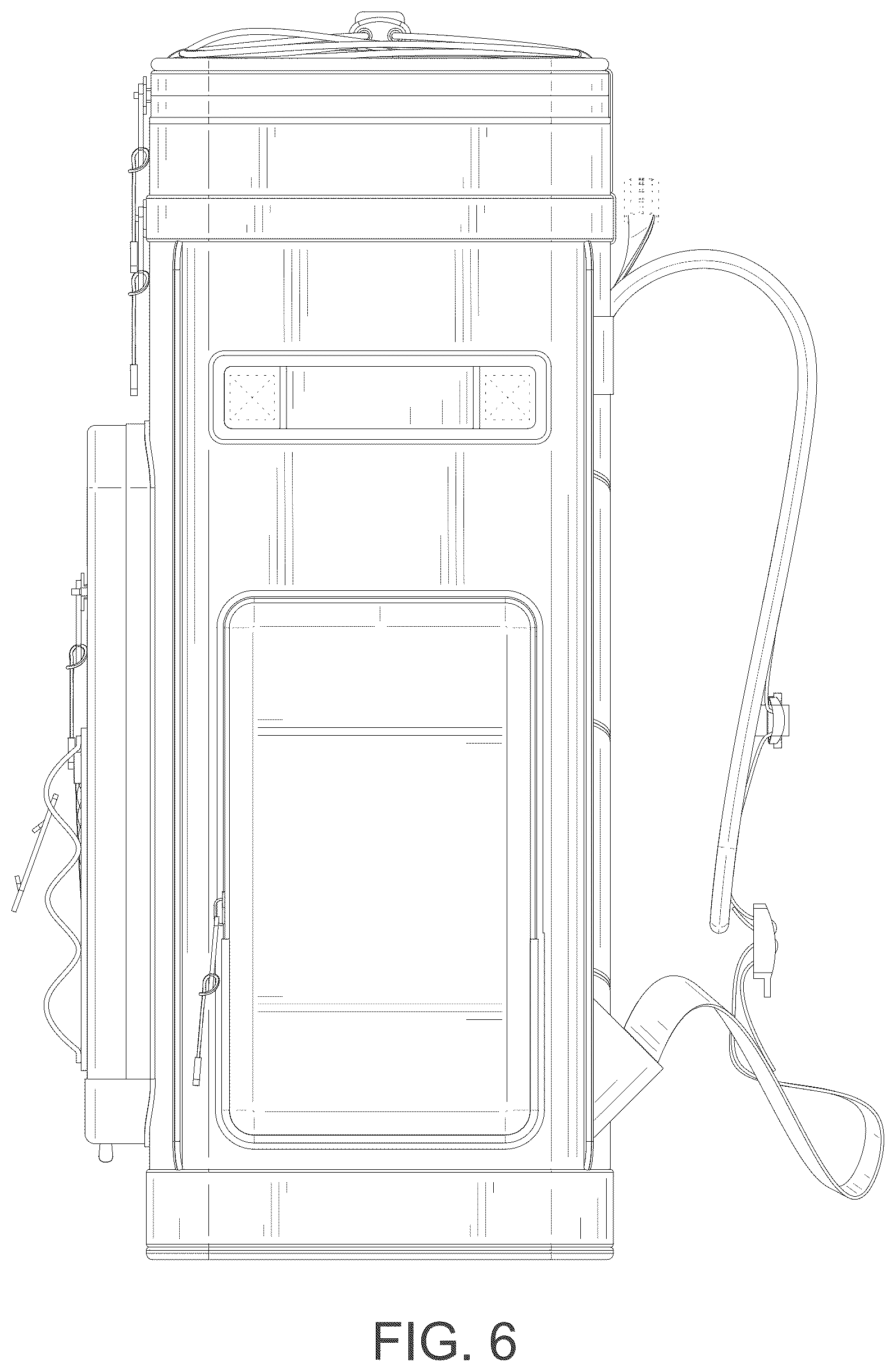 Patent USD1076418 Figure 6 – Backpack