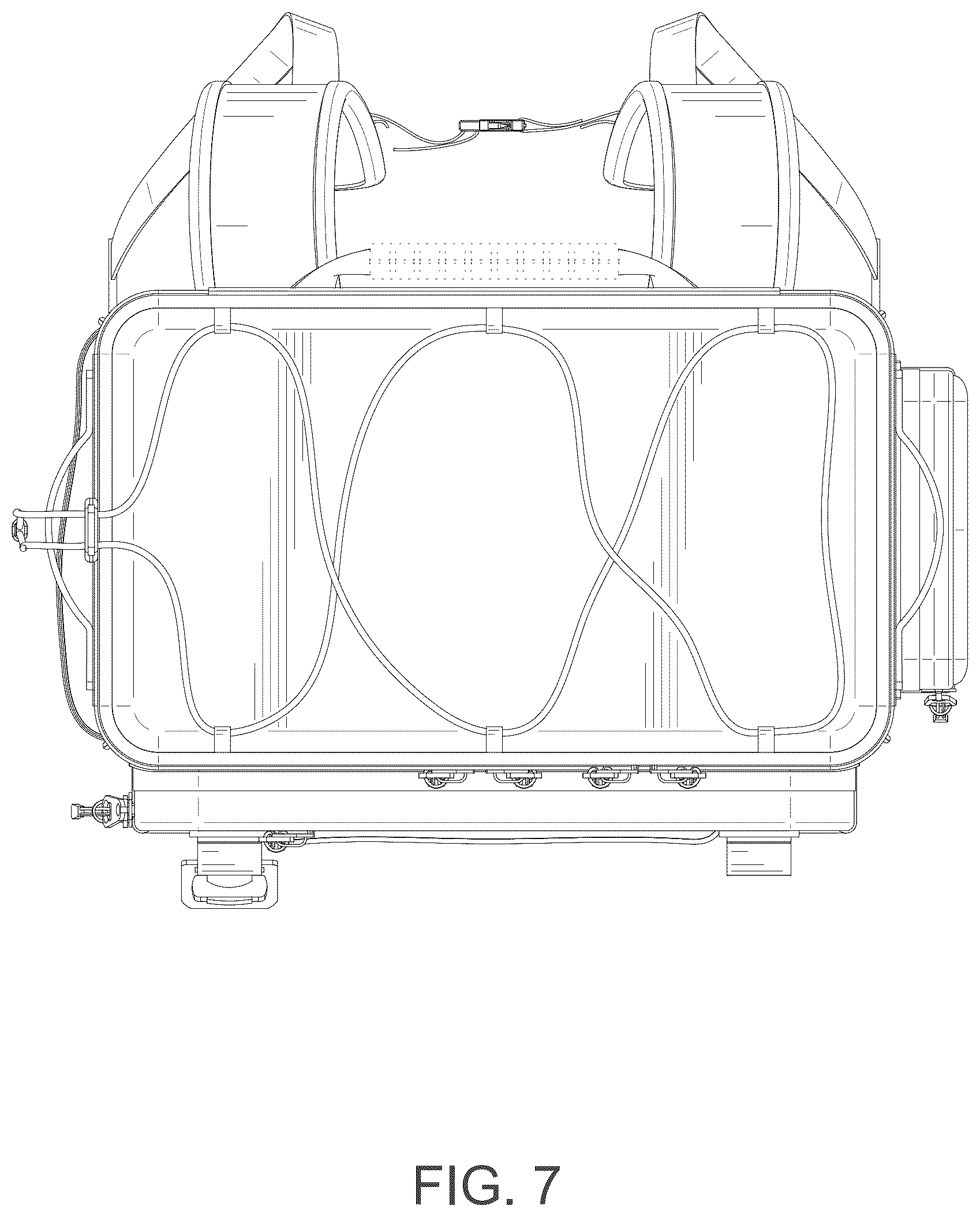 Patent USD1076418 Figure 7 – Backpack
