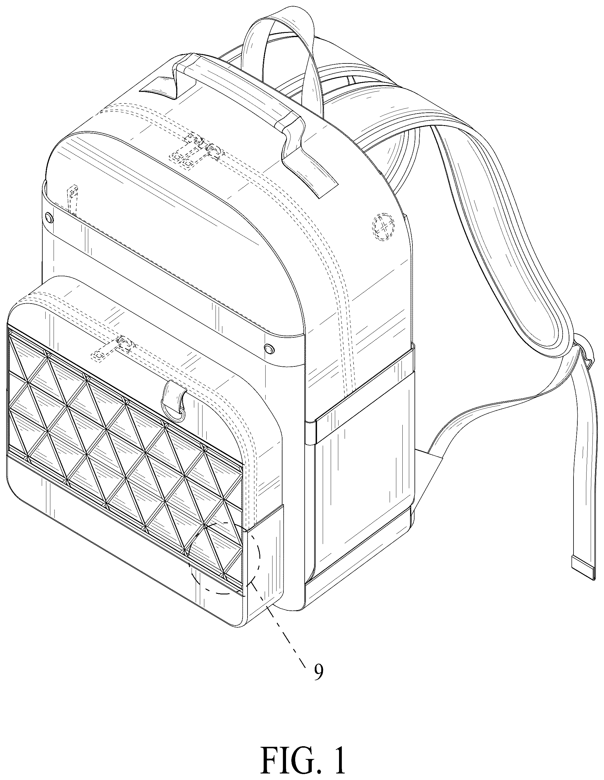 Patent USD1076419 — Backpack — Figure 1