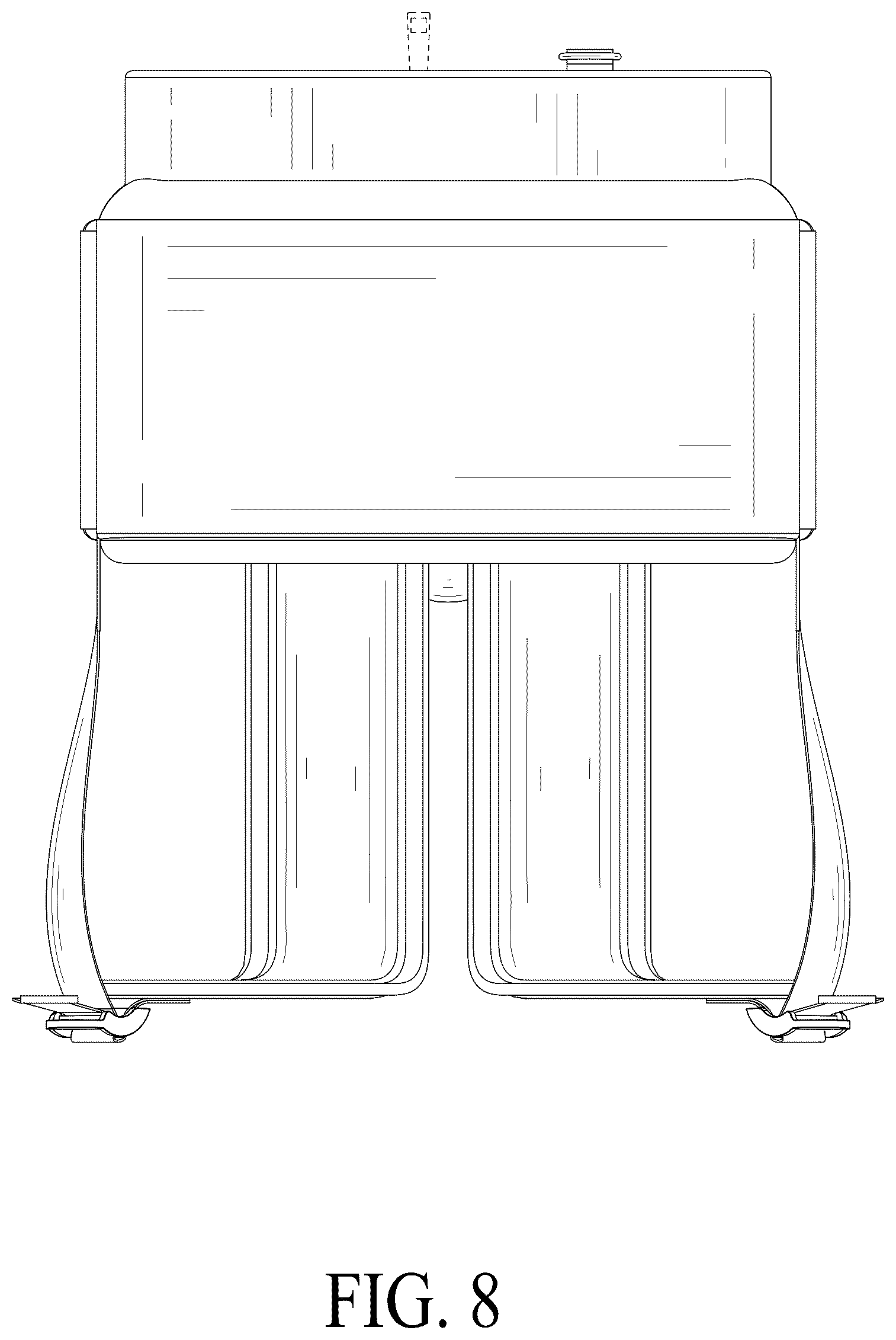 Patent USD1076419 Figure 8 – Backpack