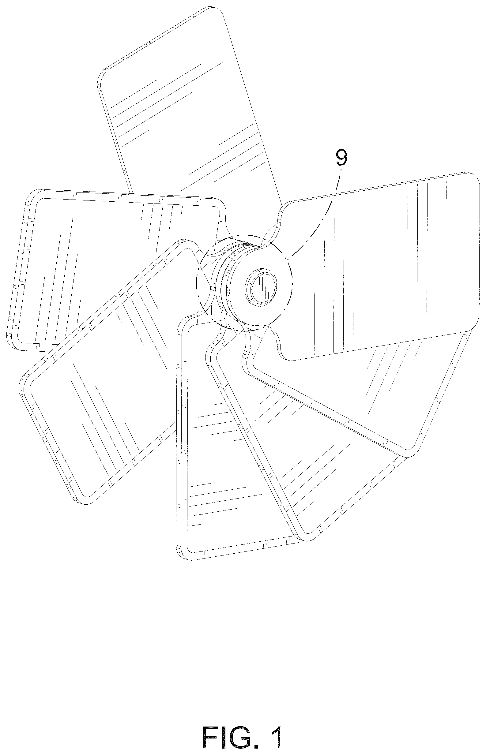 Patent USD1076423 — RFID card wallet — Figure 1