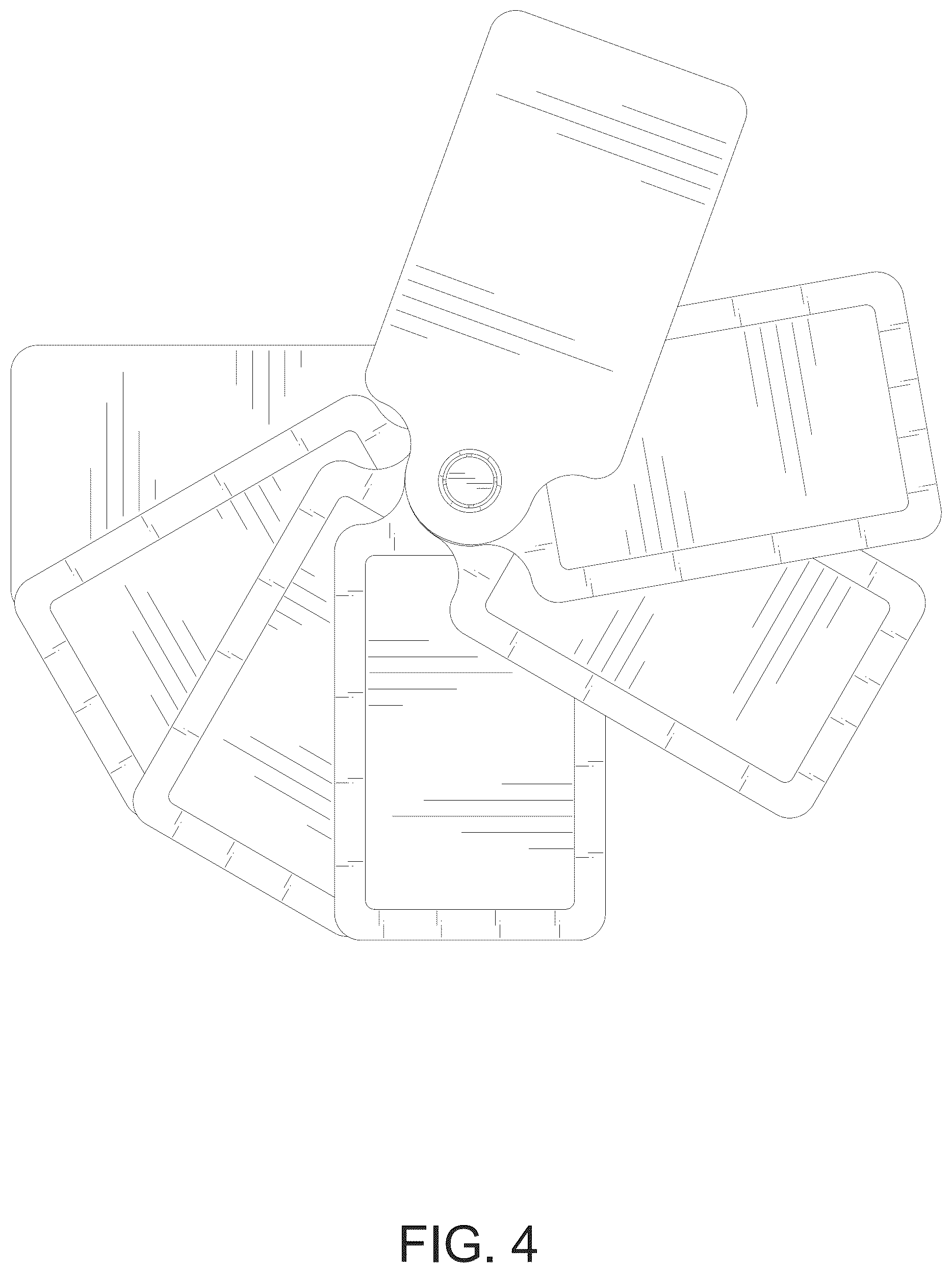 Patent USD1076423 Figure 4 – RFID card wallet