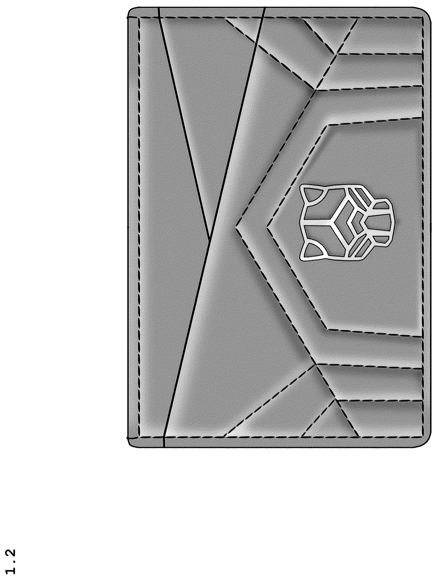 Patent USD1076424 Figure 2 – Card case