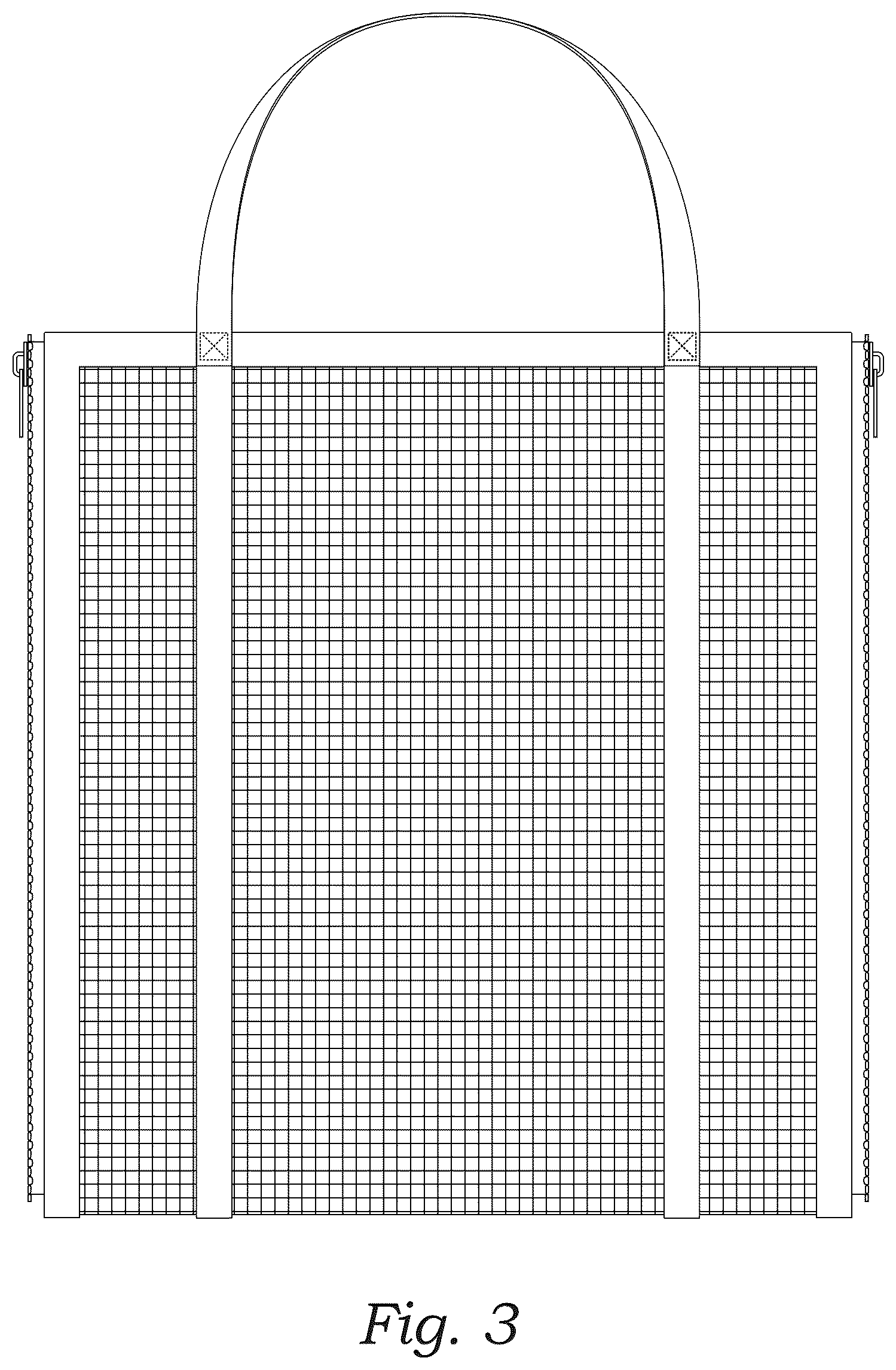 Patent USD1076426 Figure 3 – Sports bag