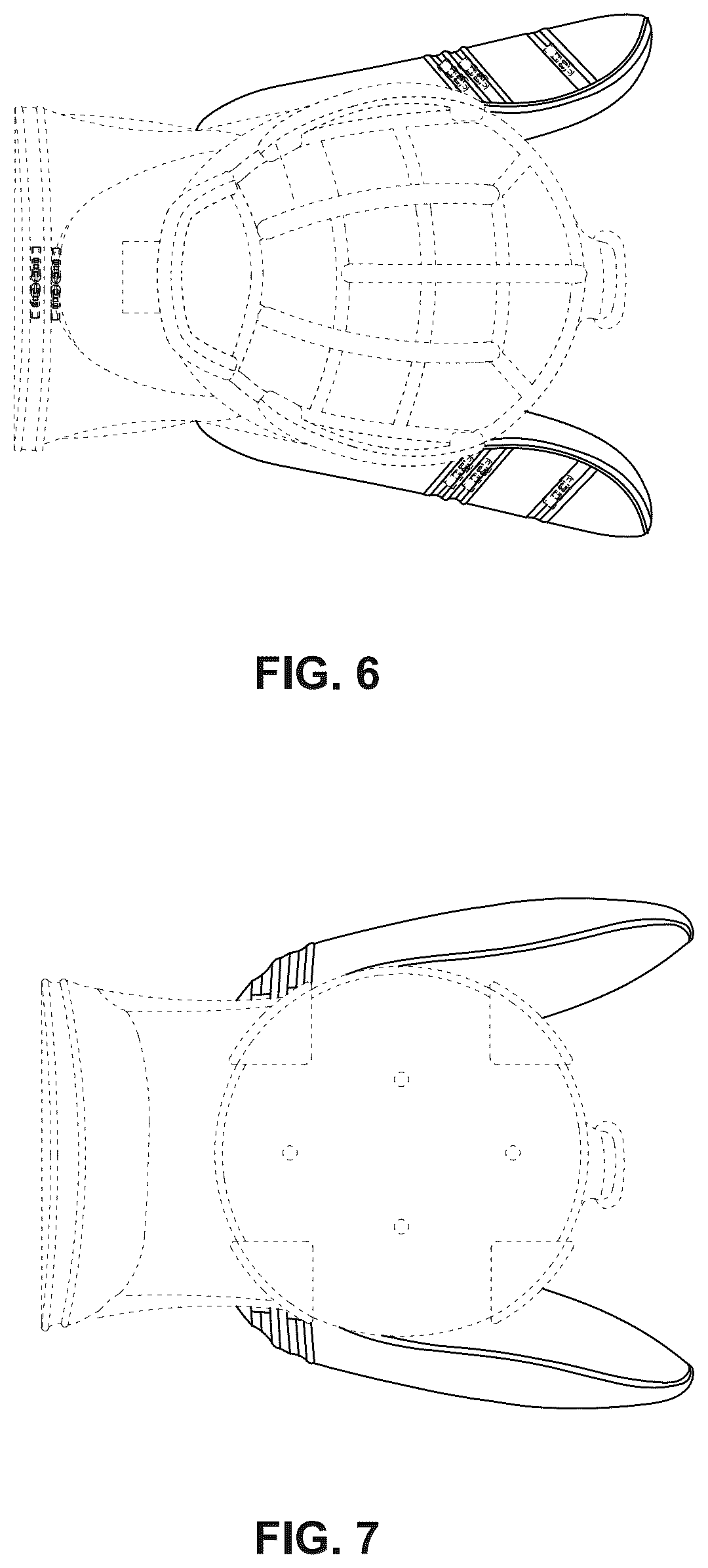 Patent USD1076427 Figure 6 – Golf bag
