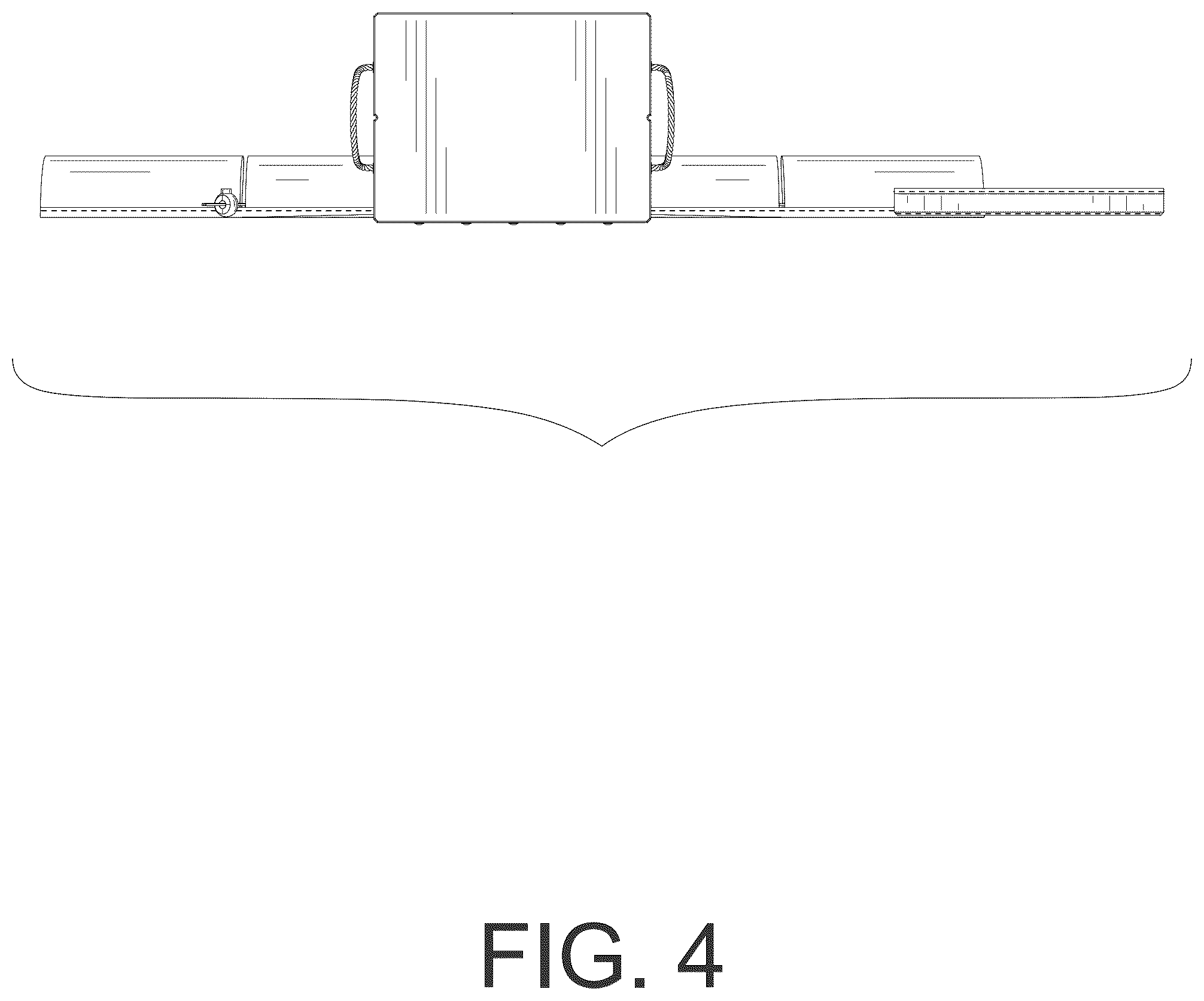 Patent USD1076429 Figure 4 – Toy storage box with play mat