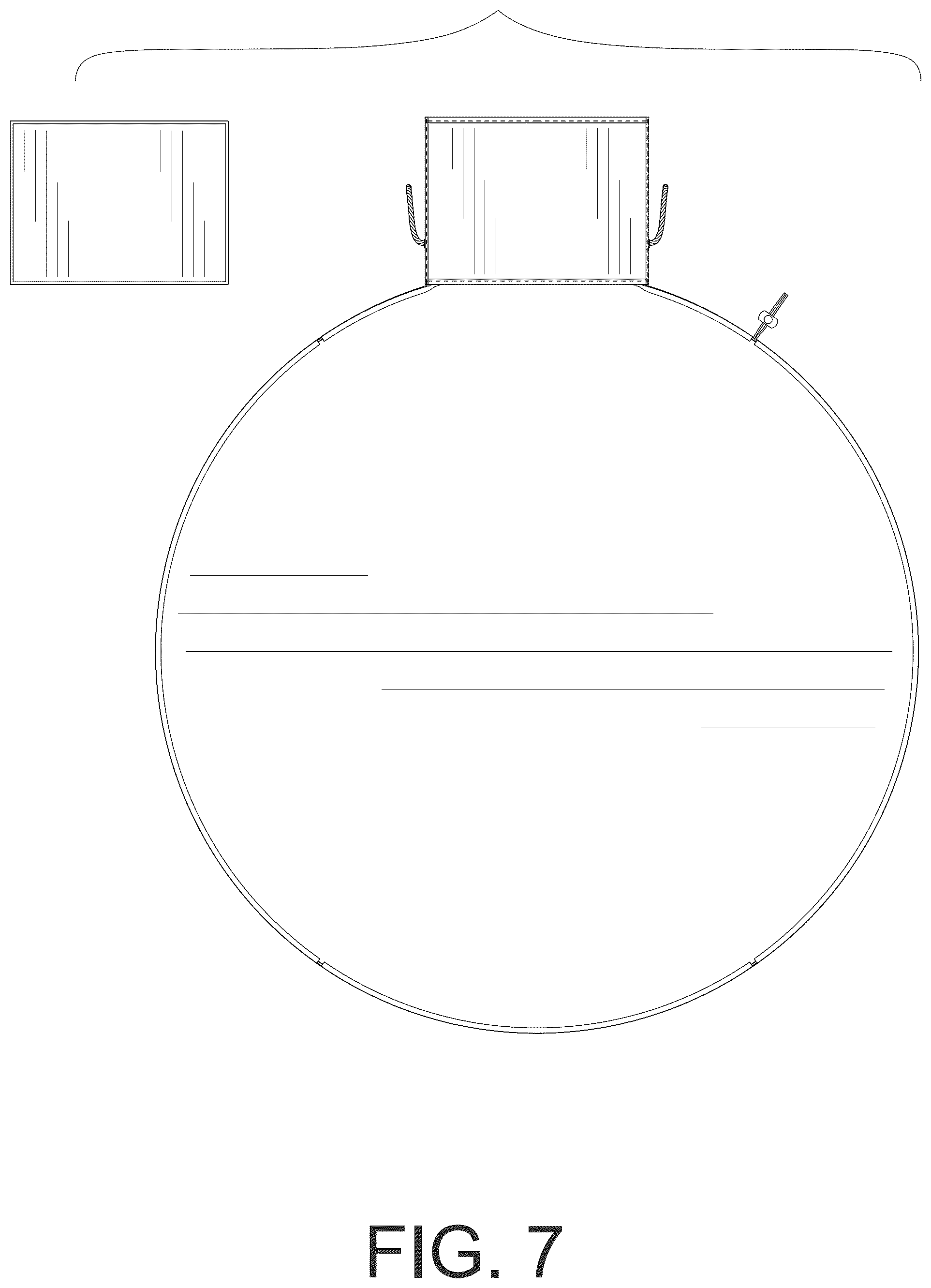 Patent USD1076429 Figure 7 – Toy storage box with play mat