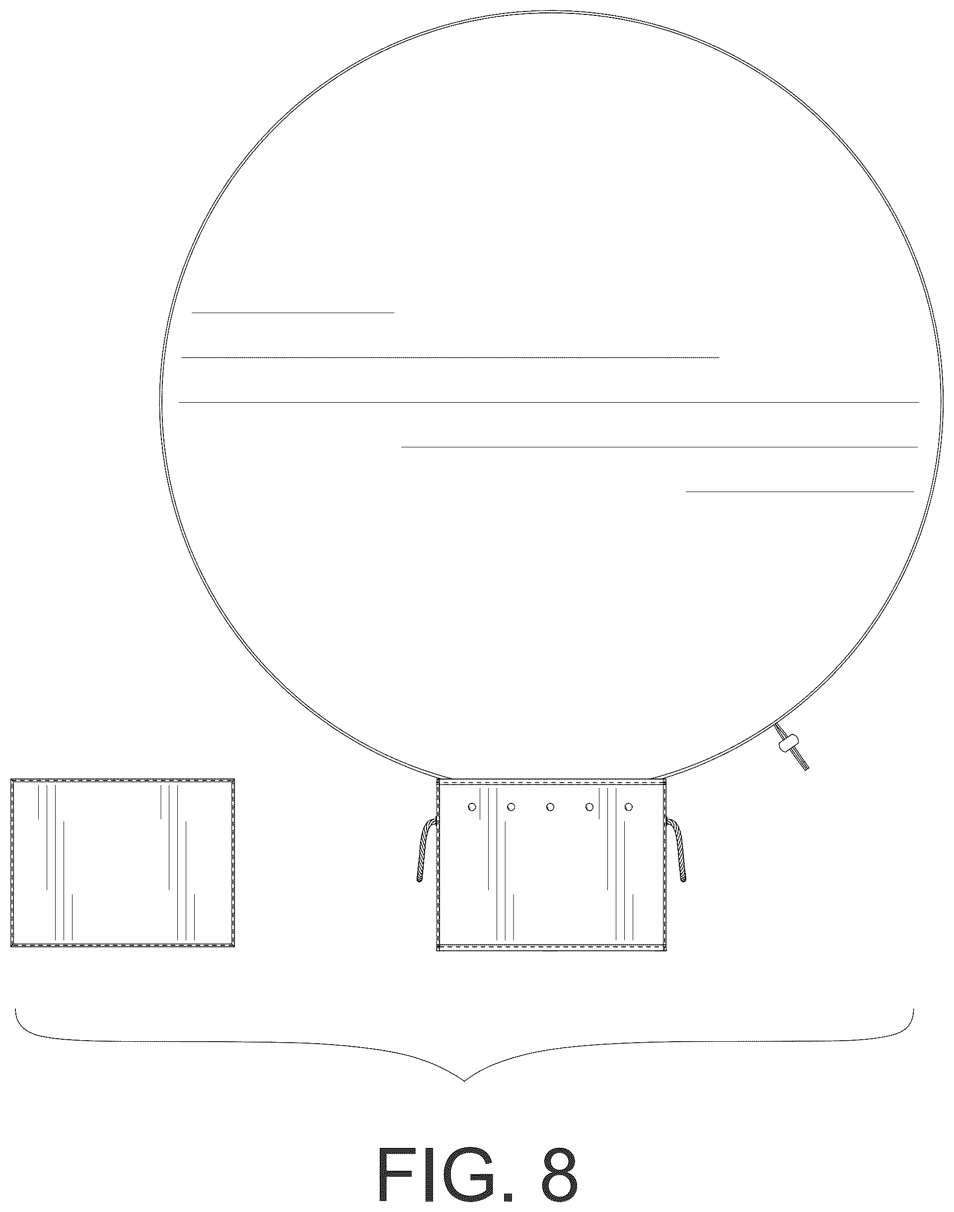 Patent USD1076429 Figure 8 – Toy storage box with play mat