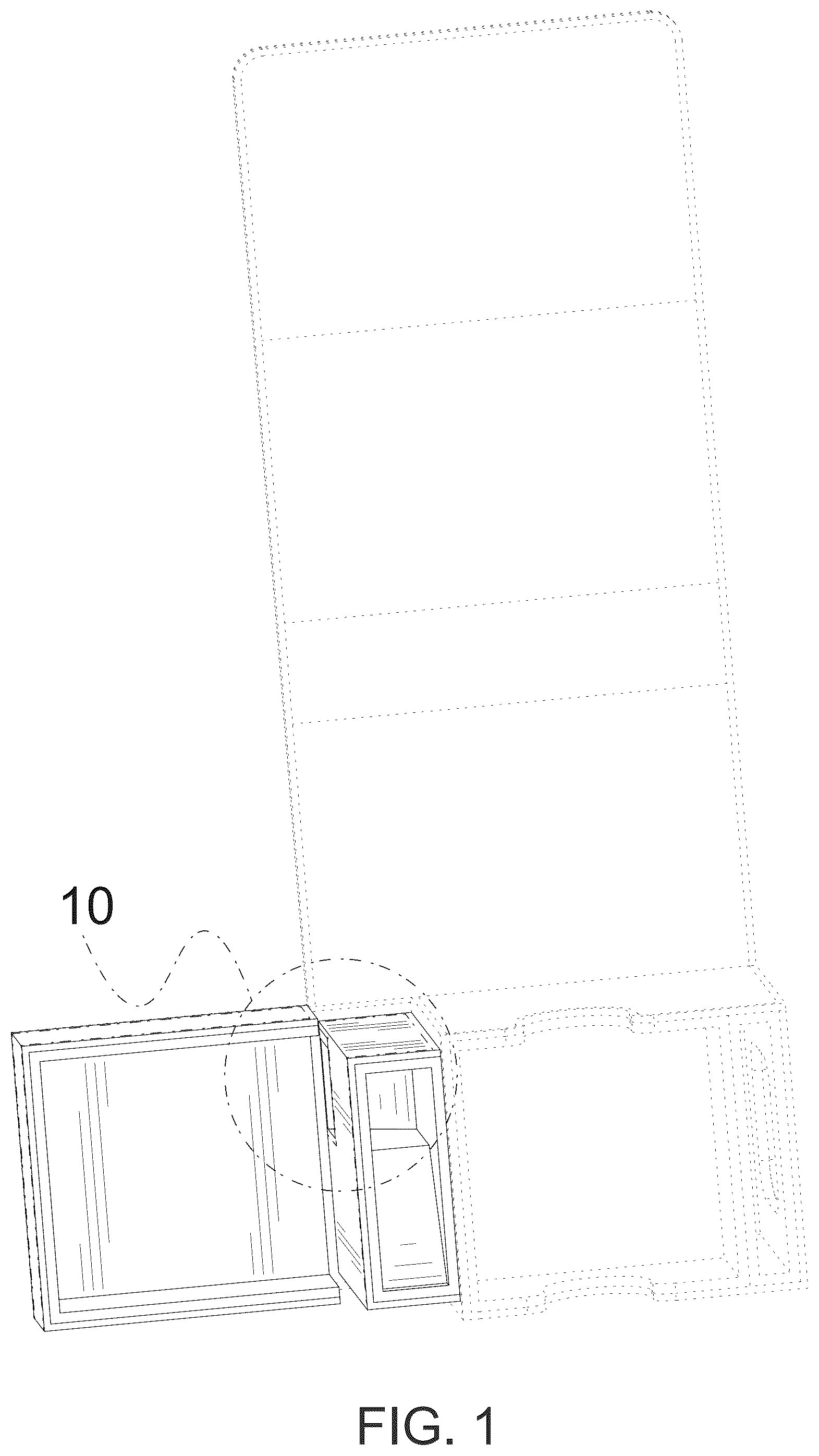 Patent USD1076430 Figure 1 – Storage box