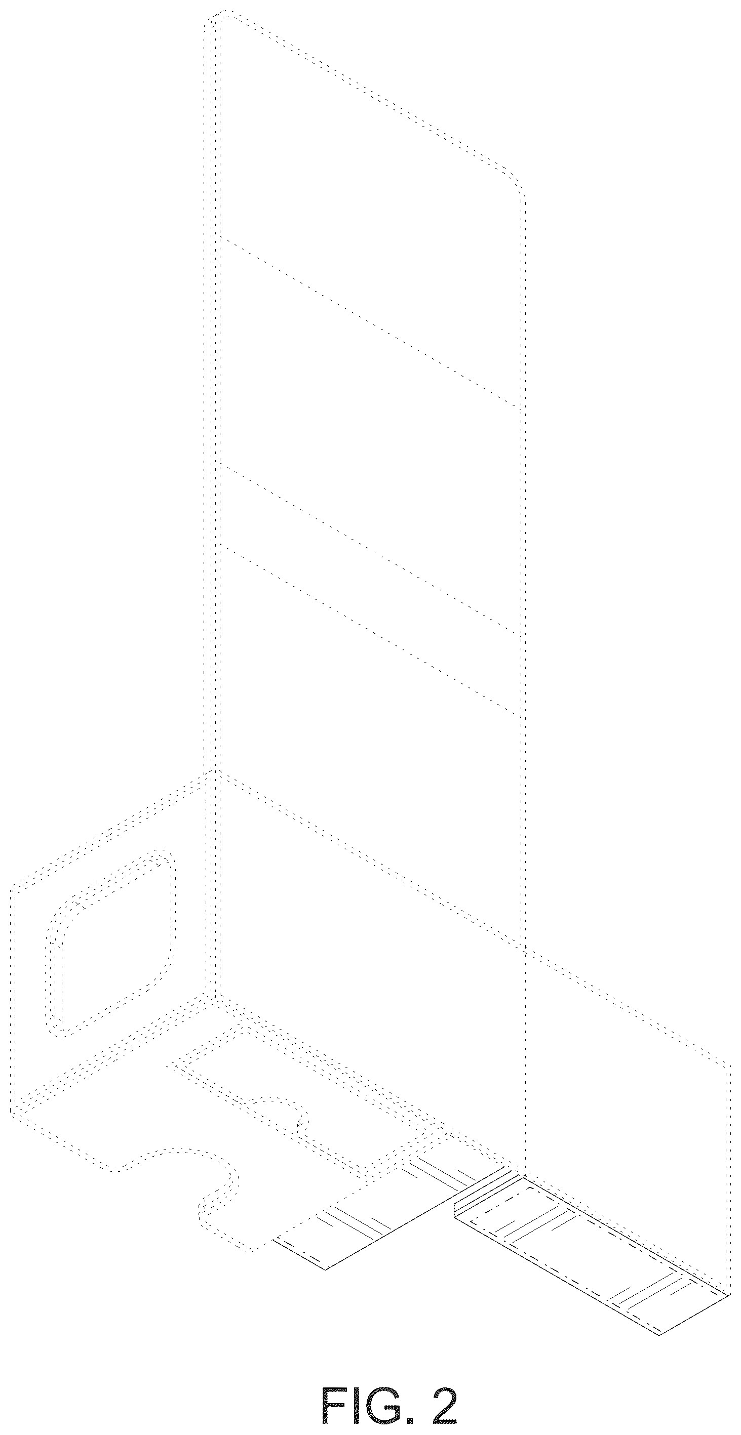 Patent USD1076430 Figure 2 – Storage box