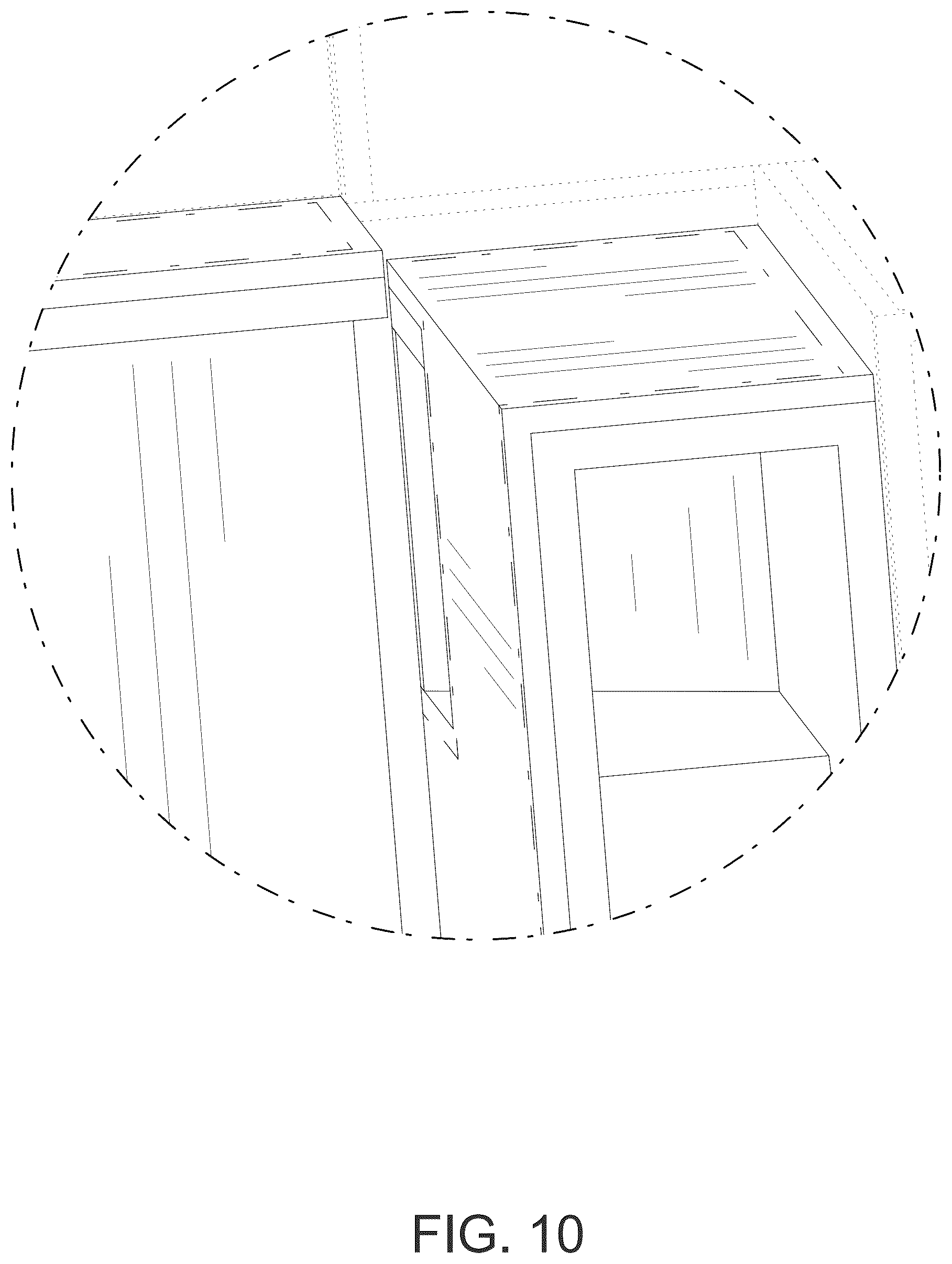 Patent USD1076430 Figure 10 – Storage box