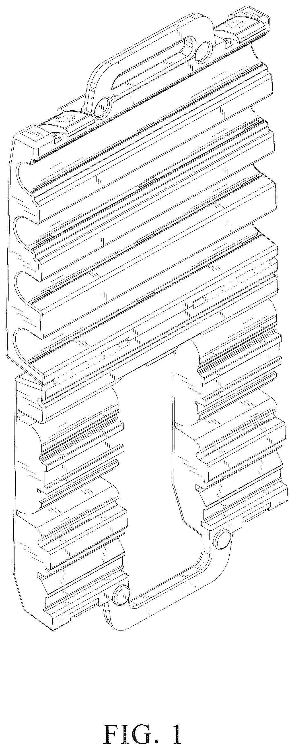 Patent USD1076431 Figure 1 – Trowel box