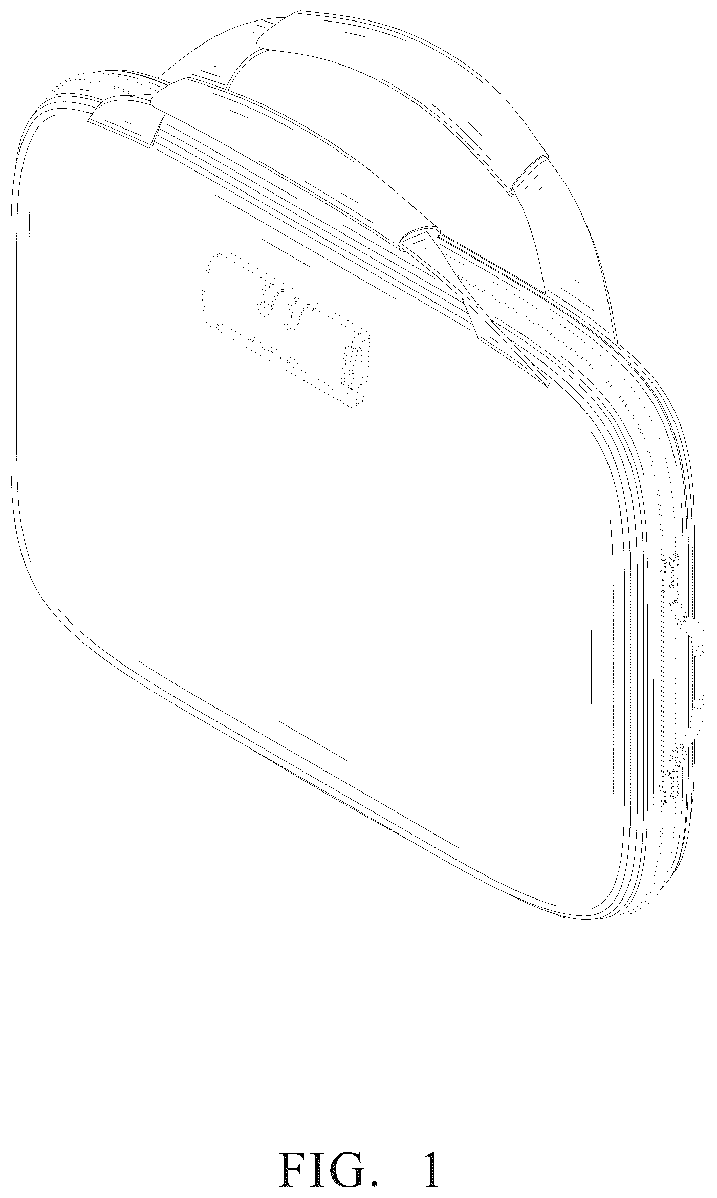 Patent USD1076432 Figure 1 – Fireproof carrying case