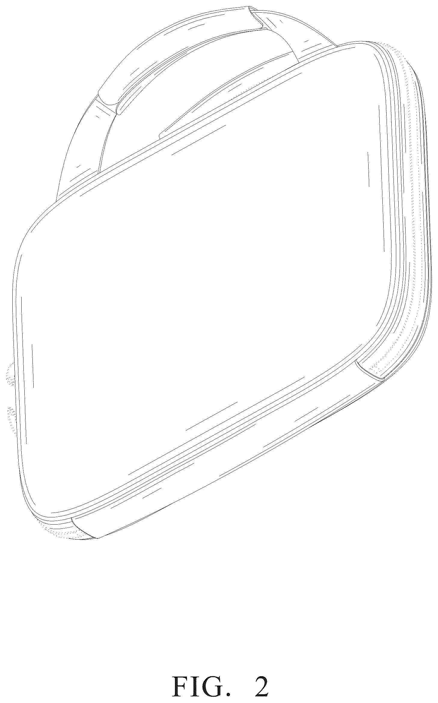 Patent USD1076432 Figure 2 – Fireproof carrying case