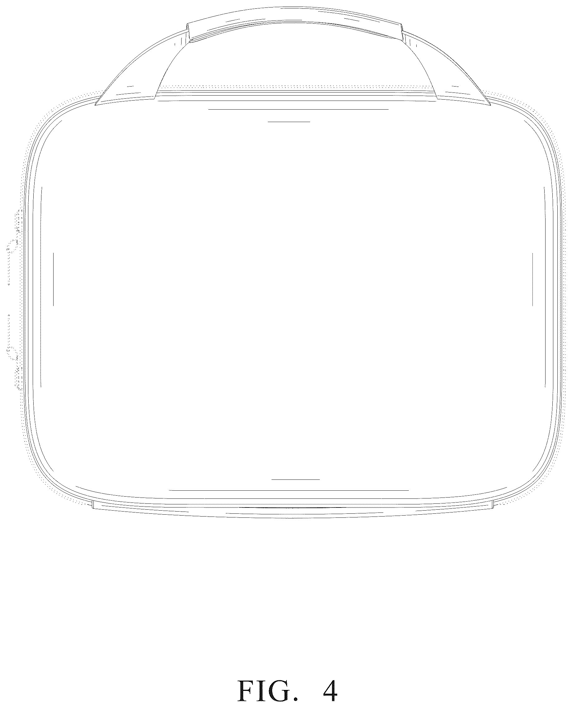 Patent USD1076432 Figure 4 – Fireproof carrying case