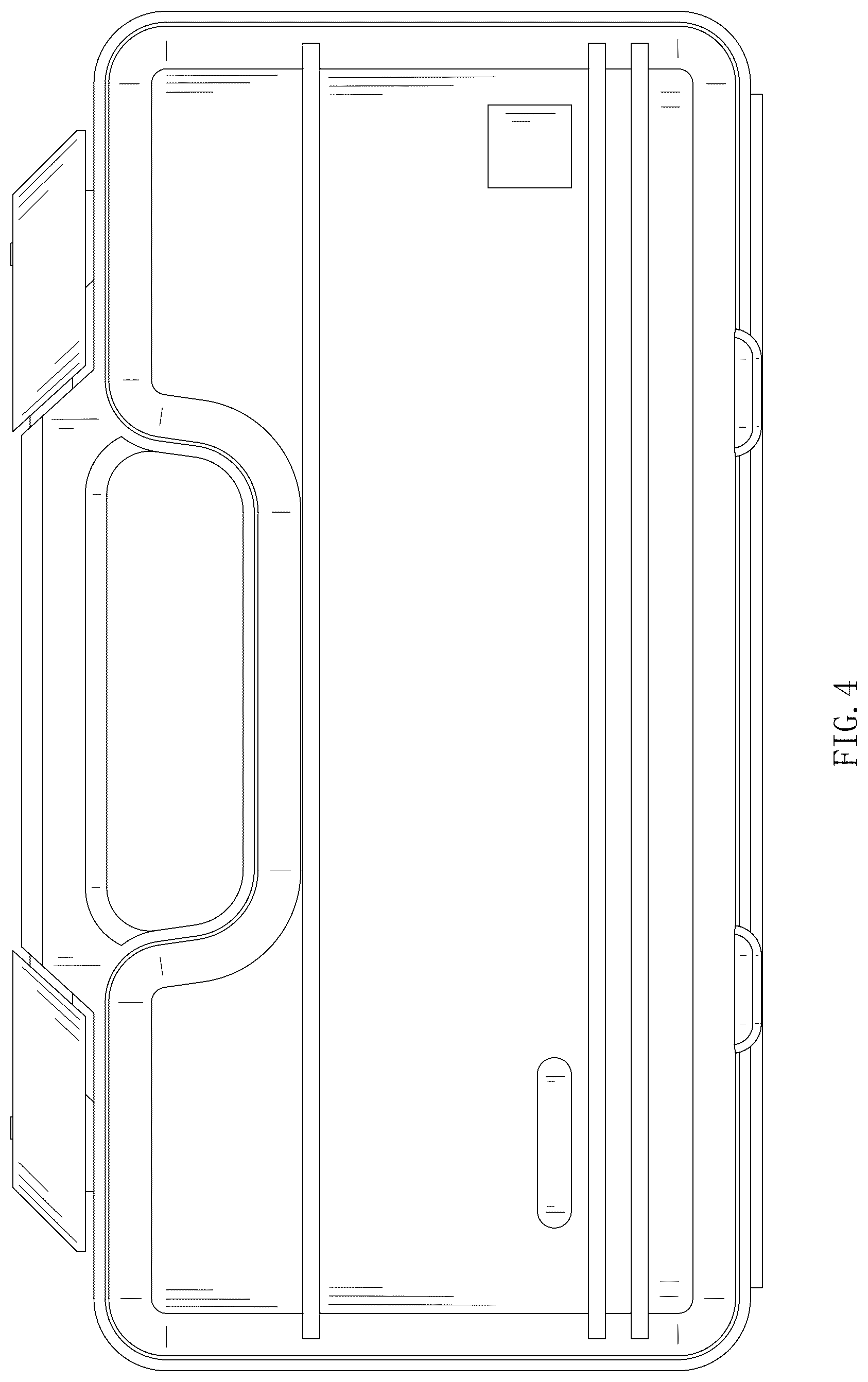 Patent USD1076433 Figure 4 – Toolbox
