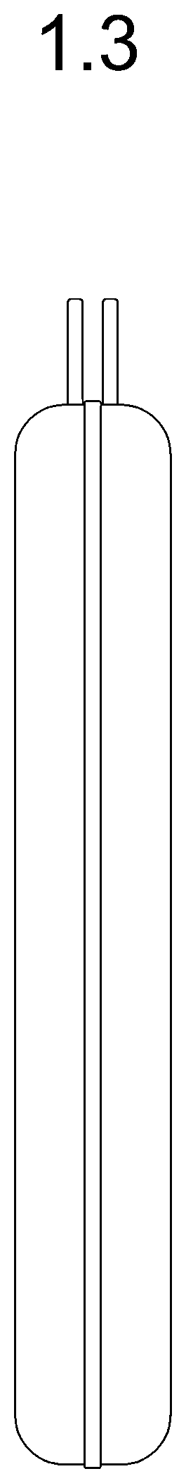 Patent USD1076434 Figure 3 – Case for television receiver