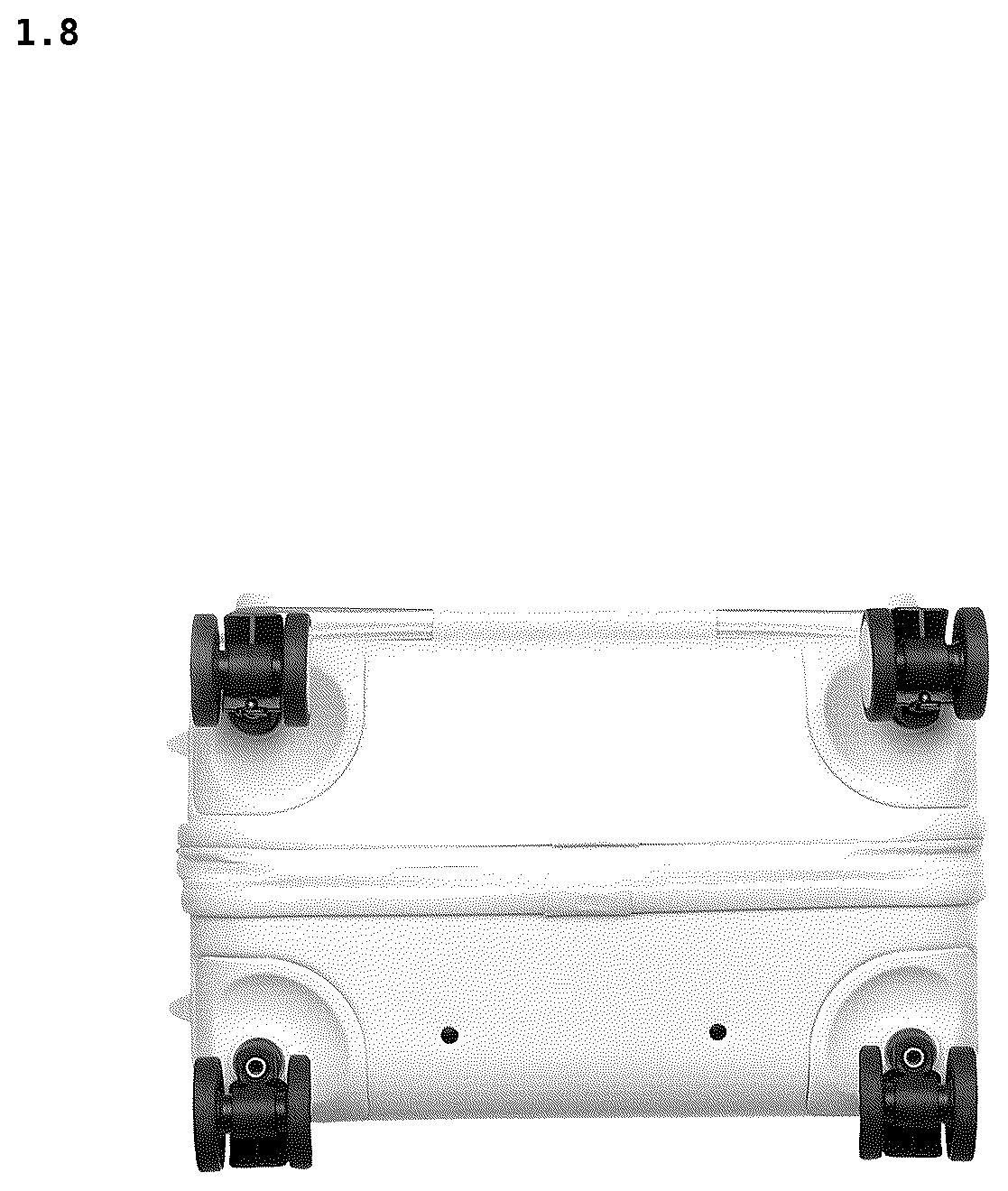 Patent USD1076435 Figure 8 – Suitcase