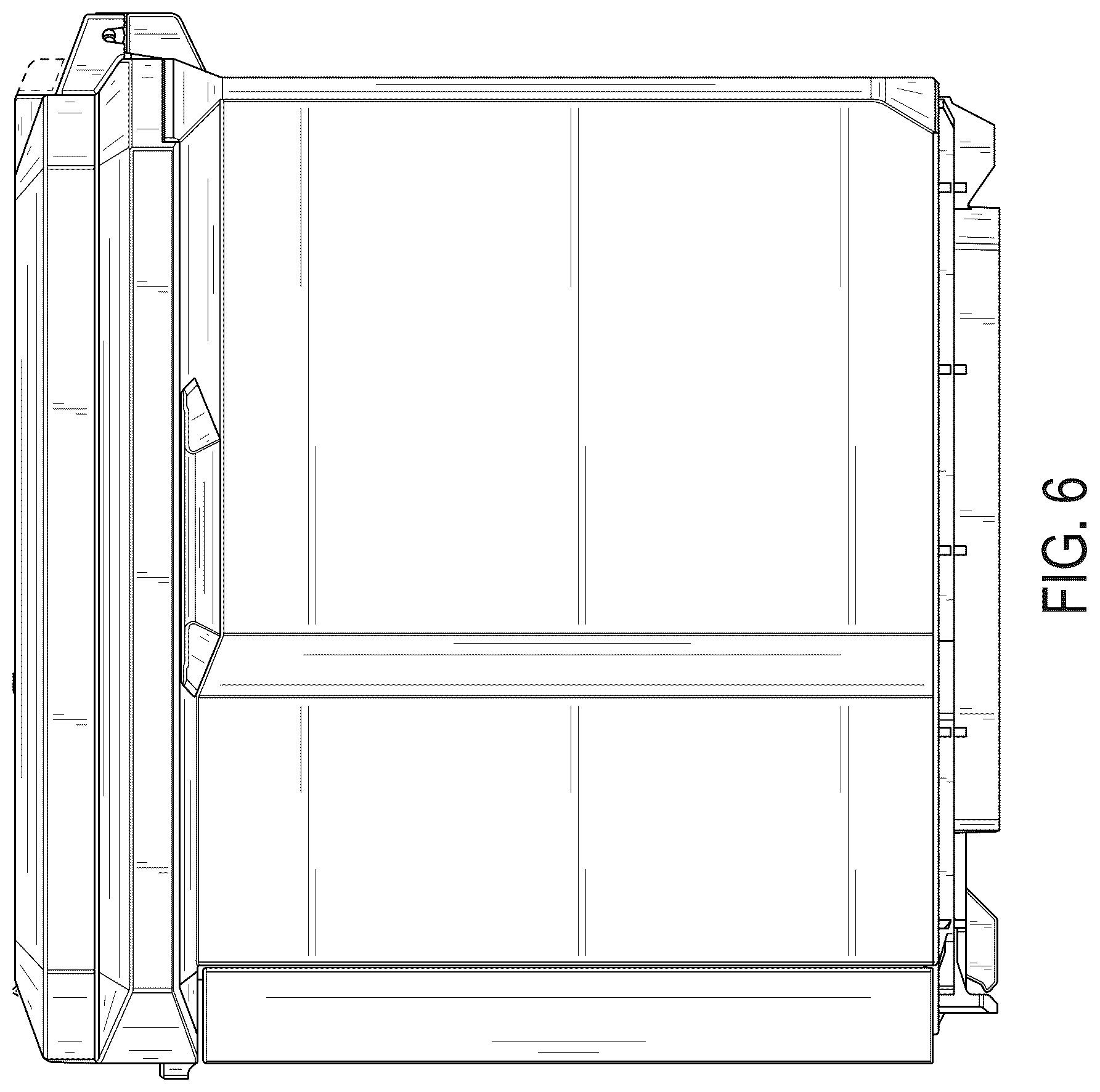 Patent USD1076436 Figure 6 – Drawered storage unit