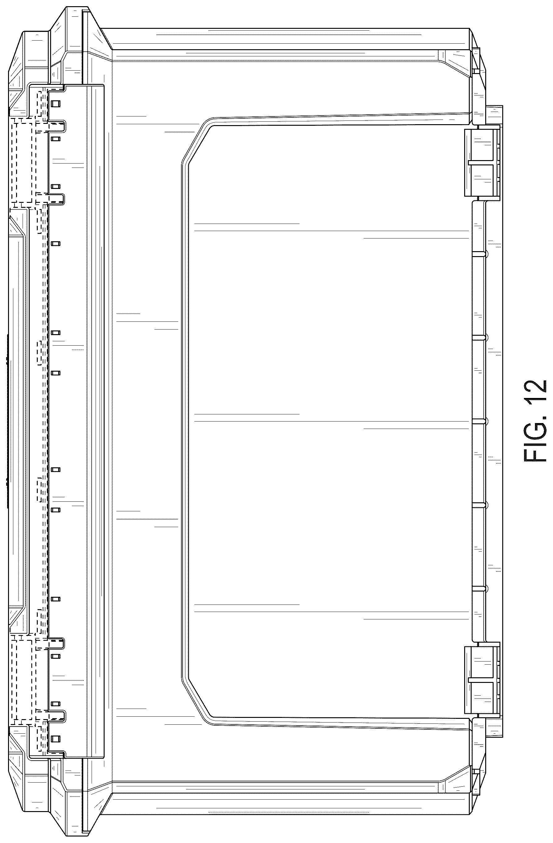 Patent USD1076436 Figure 12 – Drawered storage unit