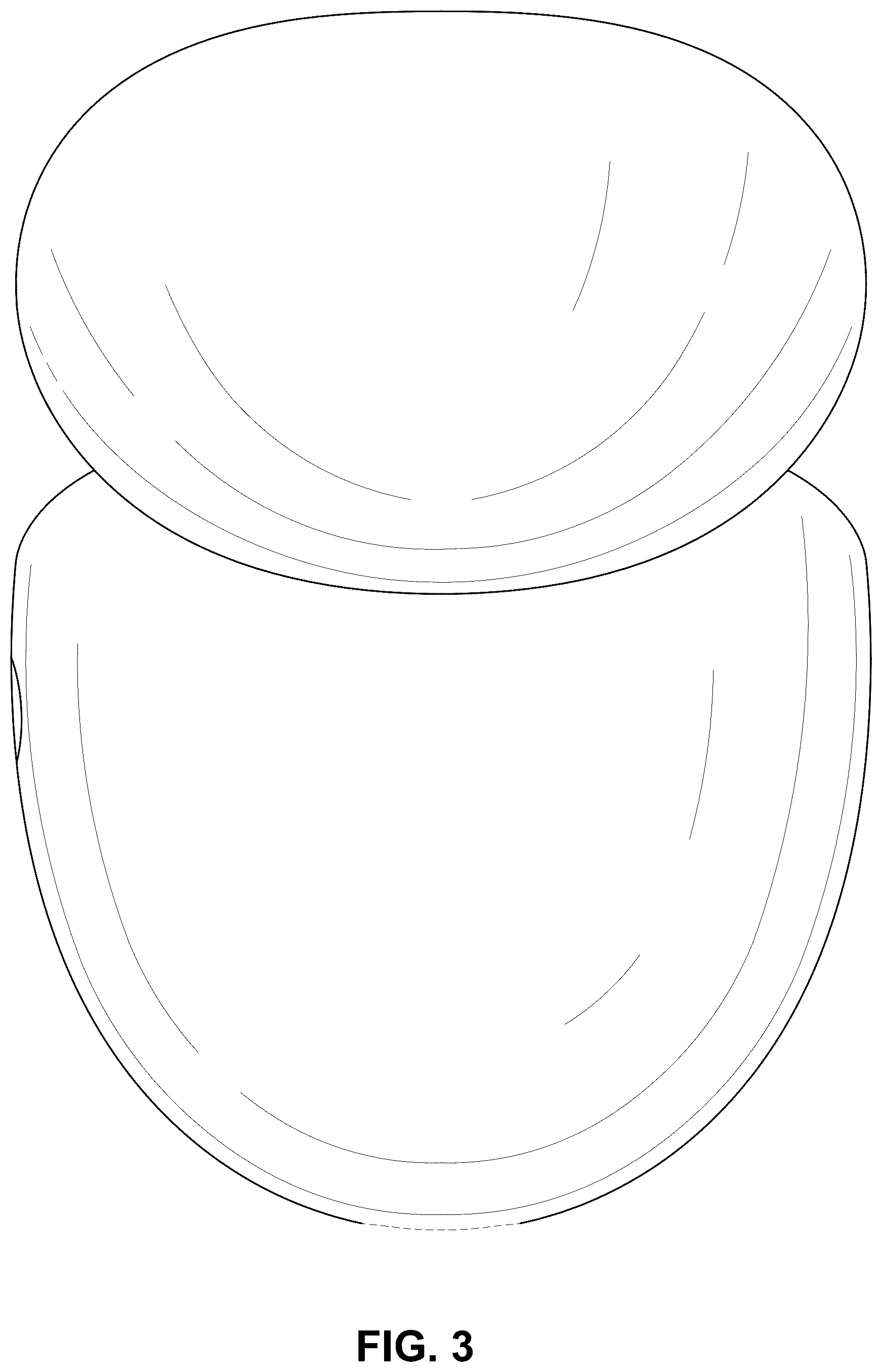 Patent USD1076438 Figure 3 – Earphone case