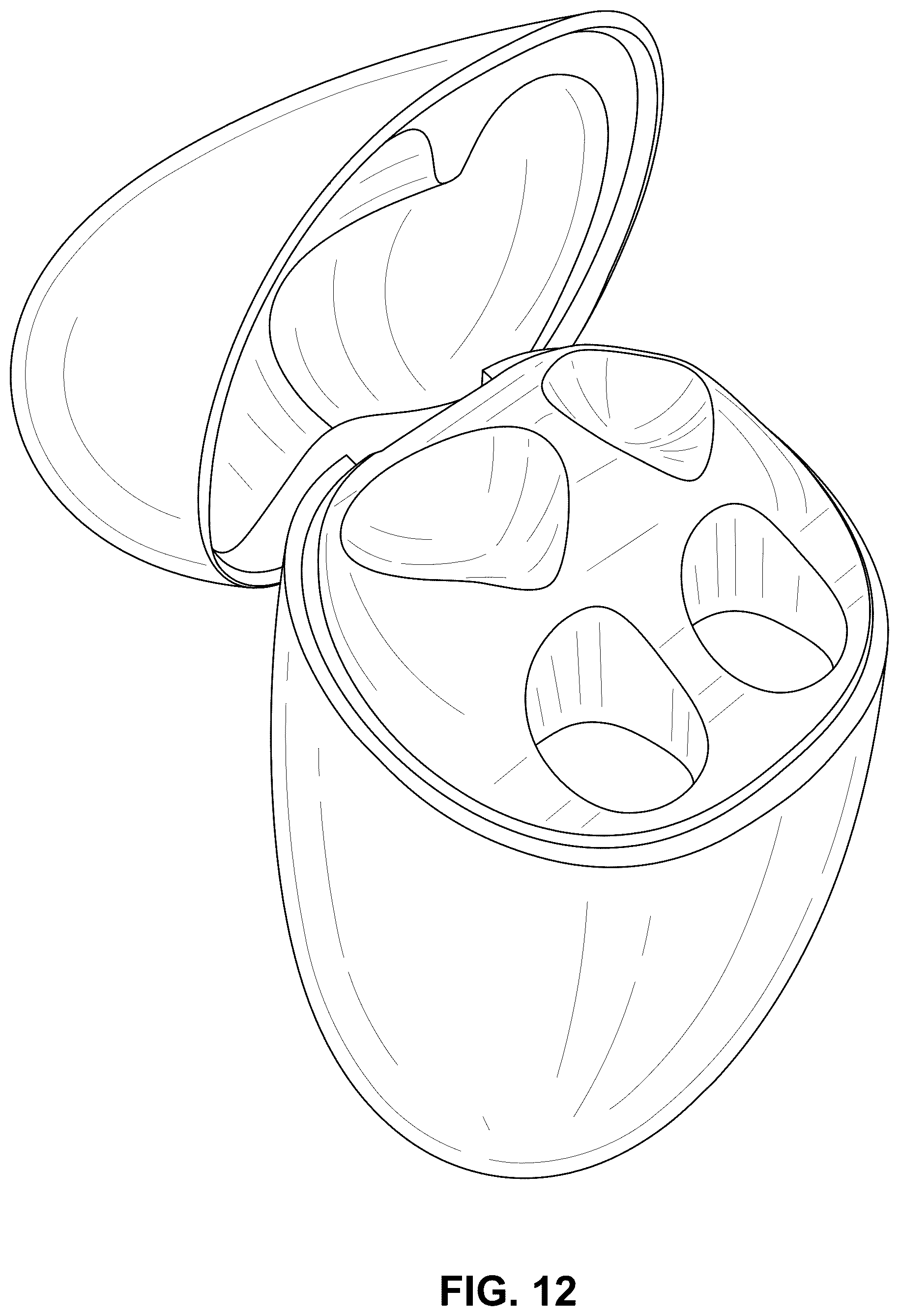 Patent USD1076438 Figure 12 – Earphone case
