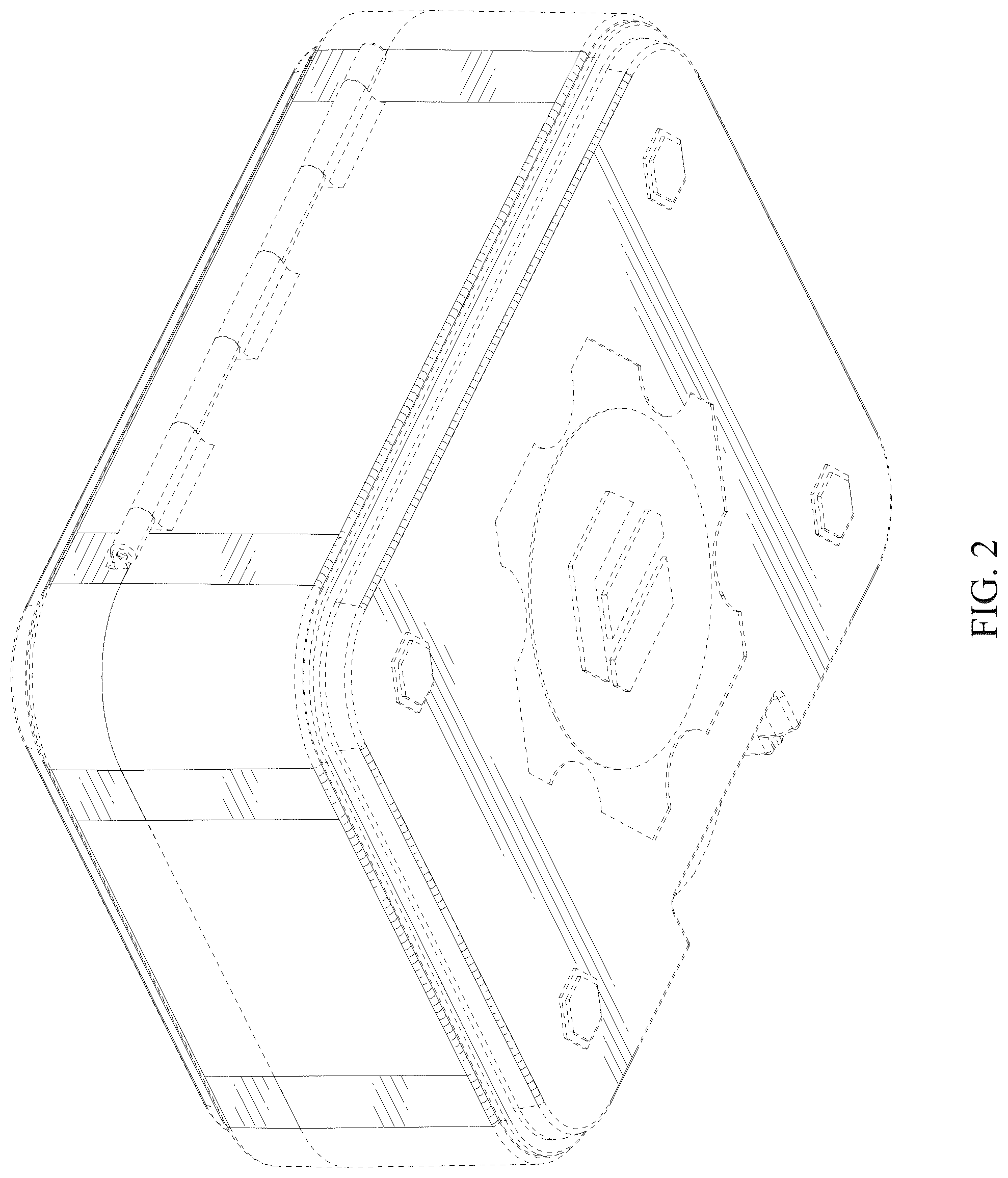 Patent USD1076440 Figure 2 – Tool box
