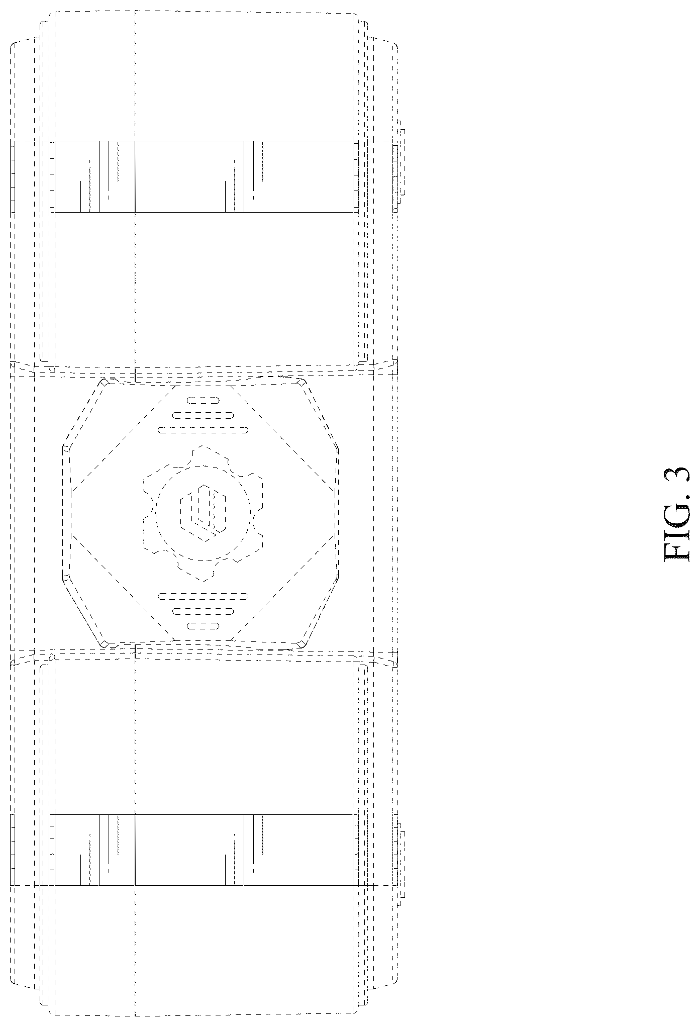 Patent USD1076440 Figure 3 – Tool box
