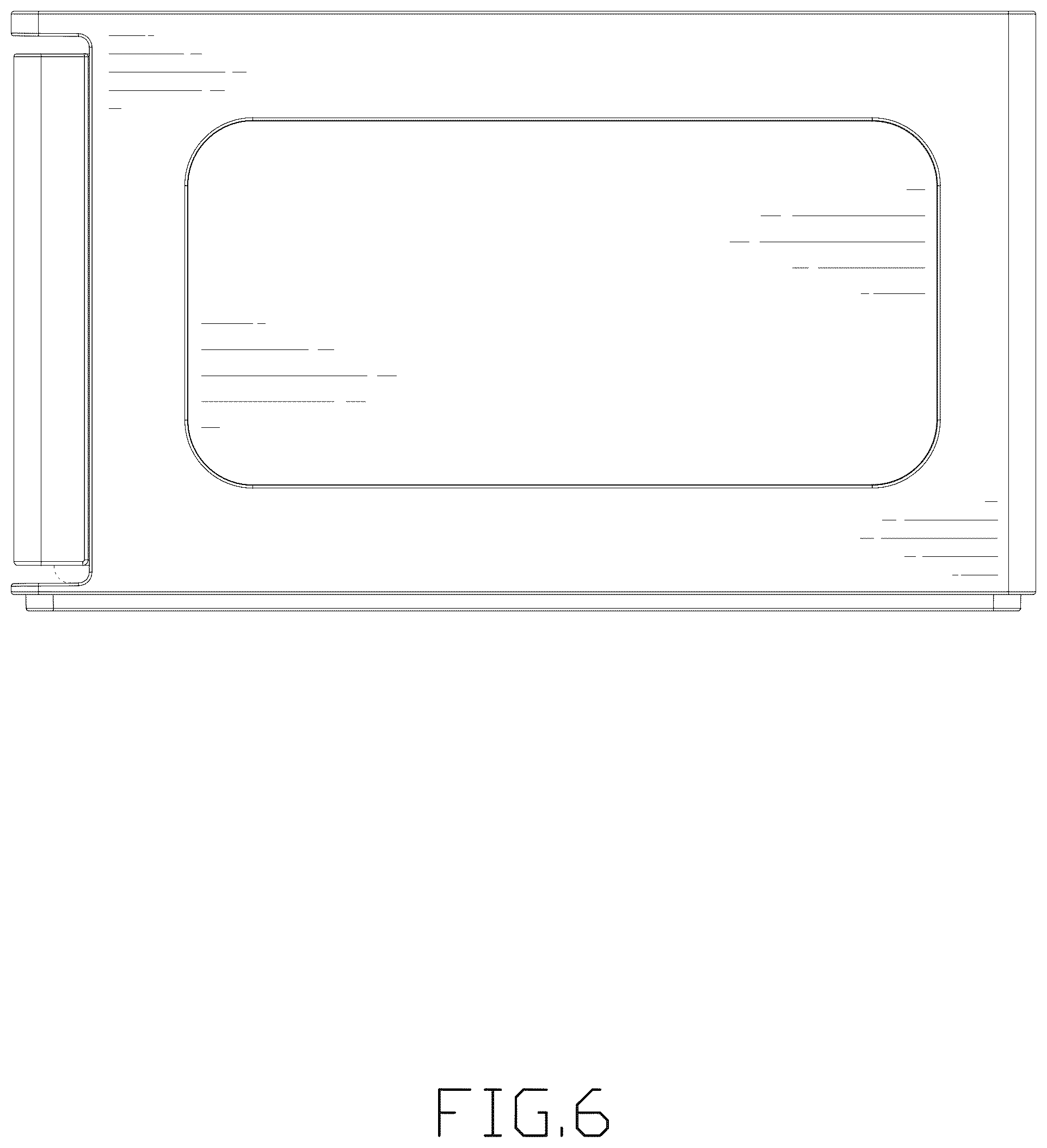 Patent USD1076441 Figure 6 – Drawer unit