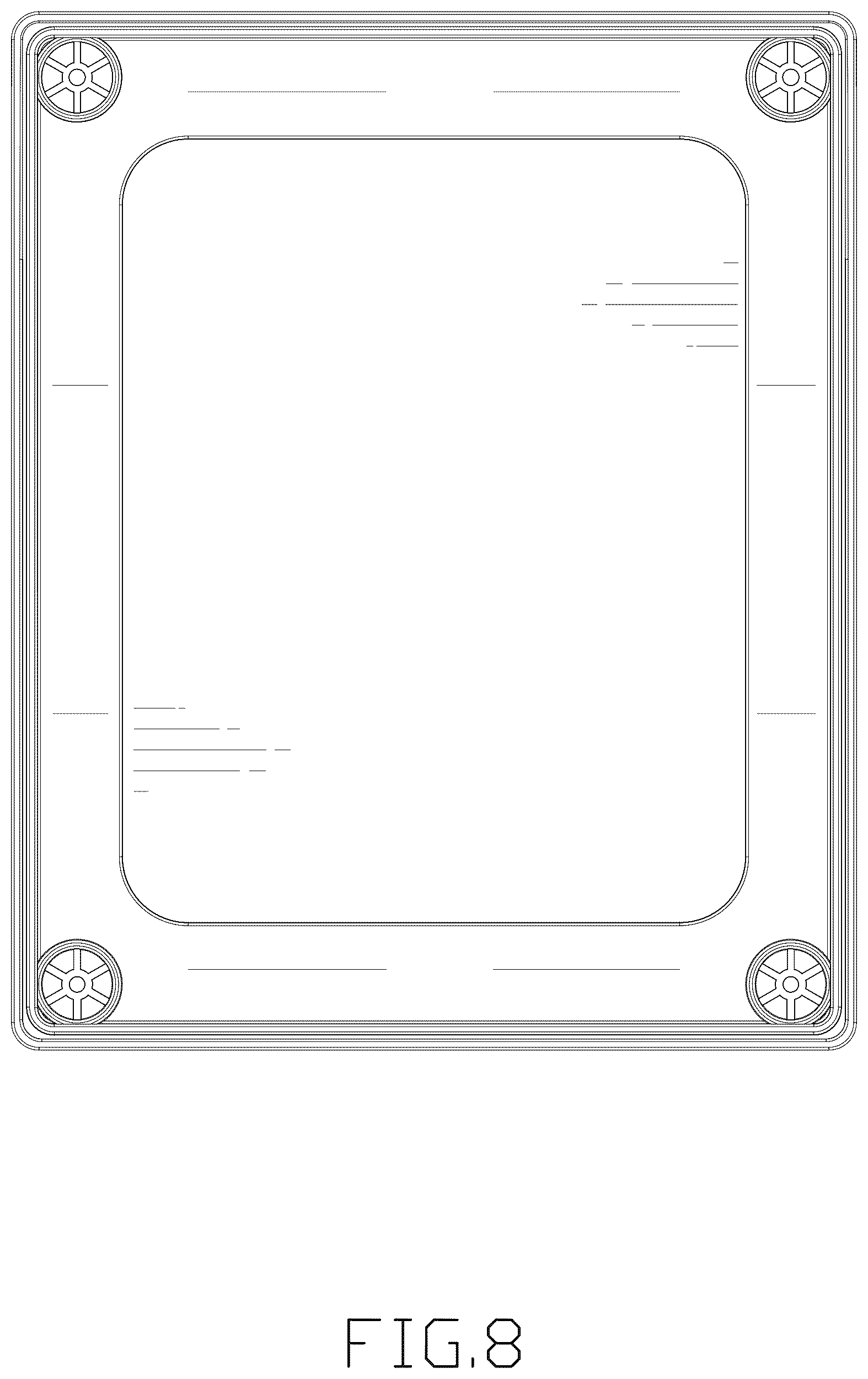 Patent USD1076441 Figure 8 – Drawer unit