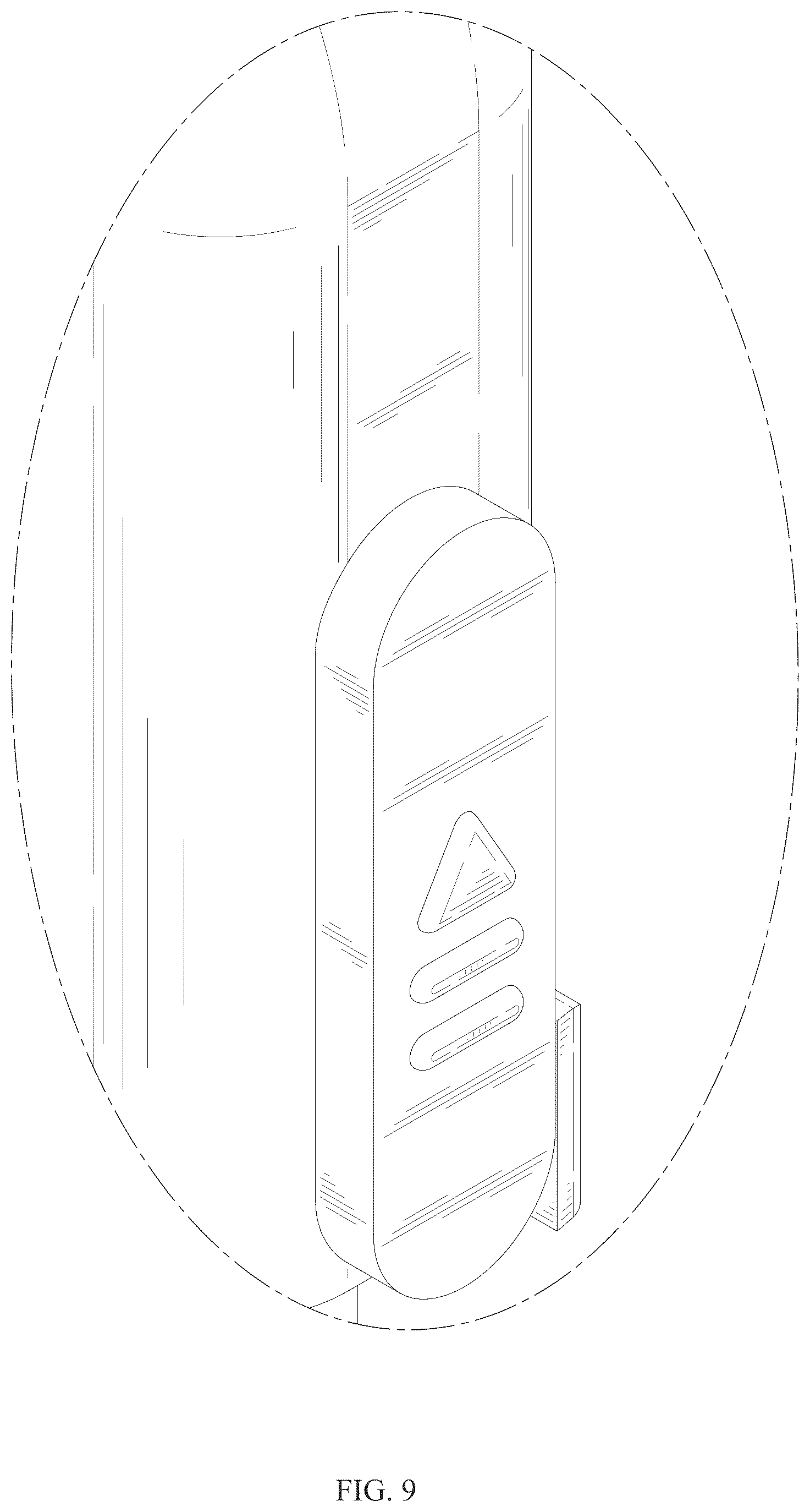 Patent USD1076445 Figure 9 – Waterproof bag