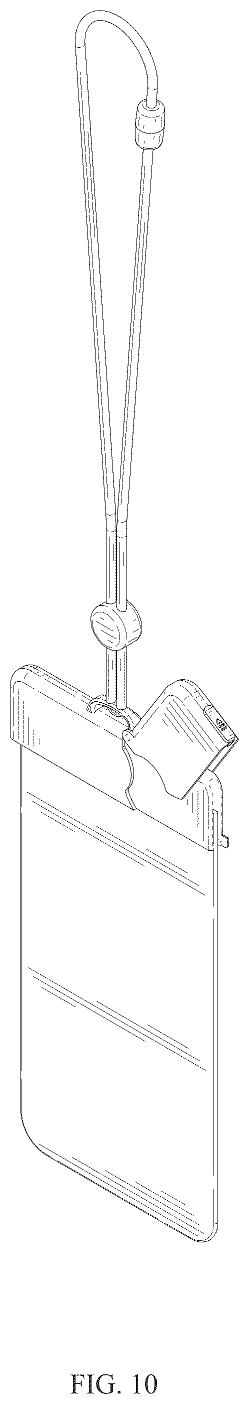 Patent USD1076445 Figure 10 – Waterproof bag