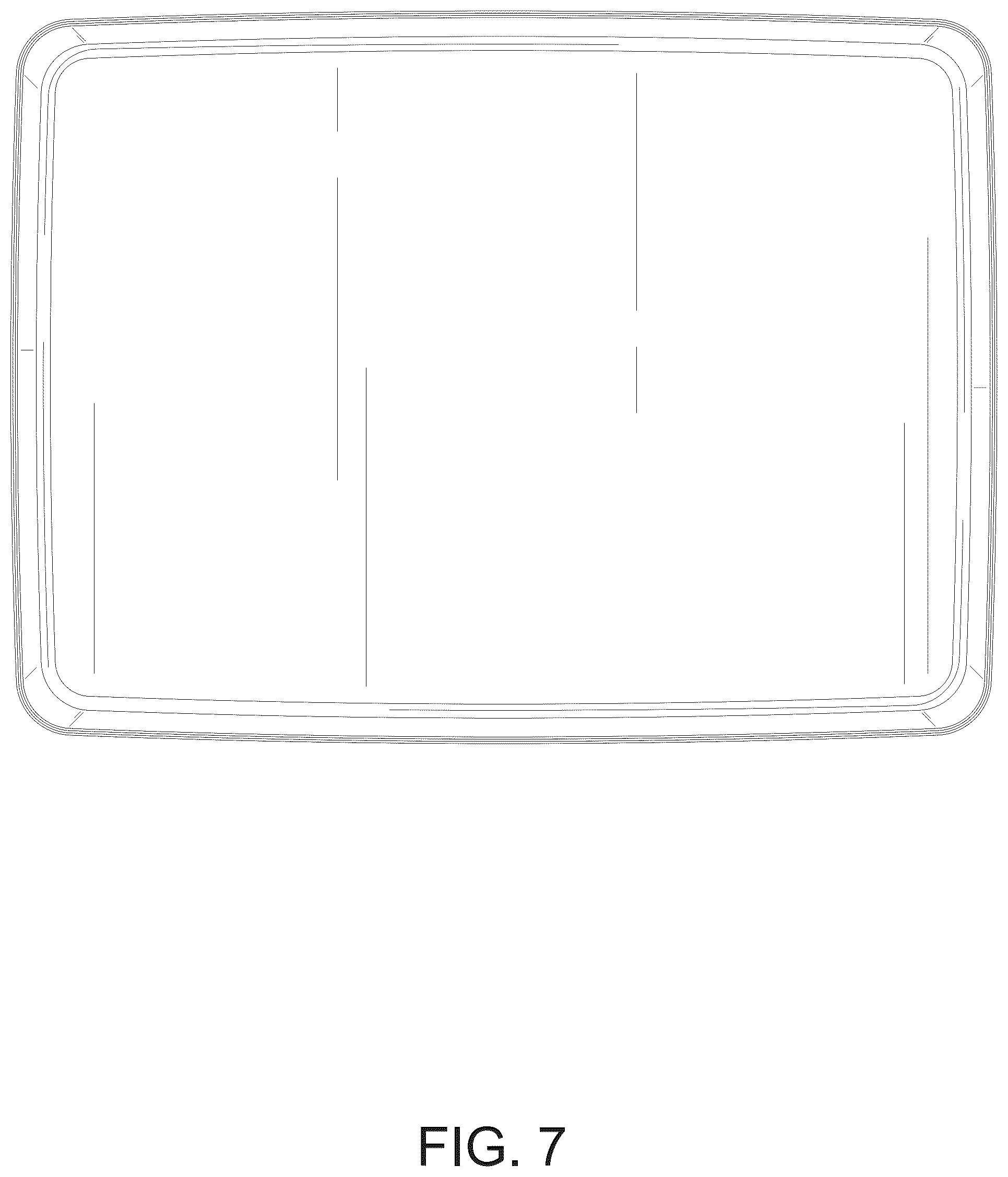Patent USD1076446 Figure 7 – Storage basket