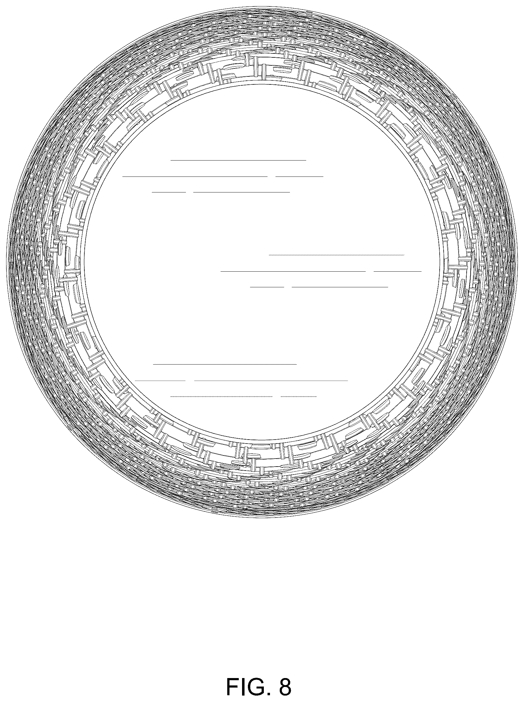 Patent USD1076448 Figure 8 – Storage basket