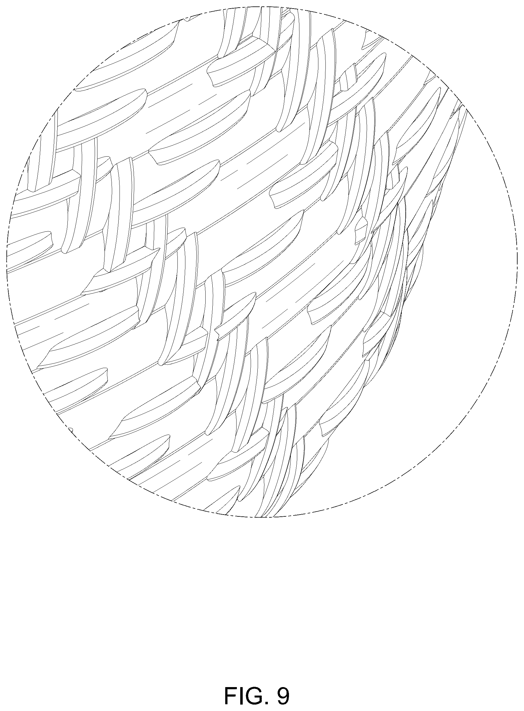 Patent USD1076448 Figure 9 – Storage basket