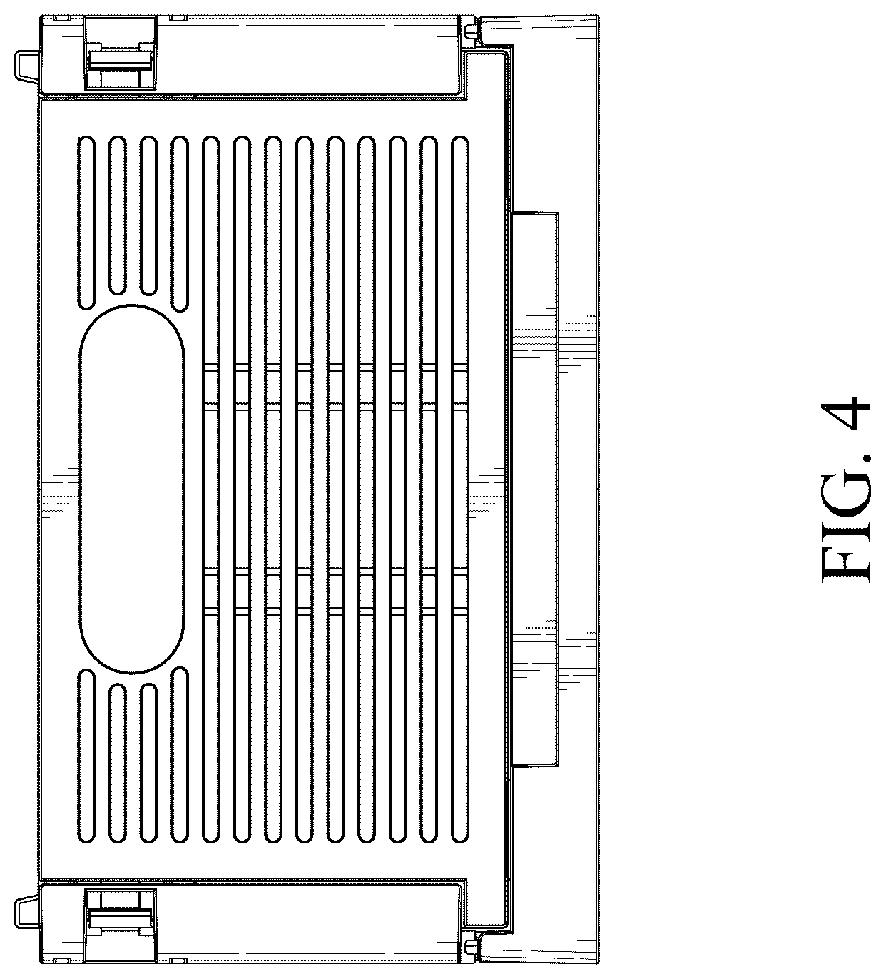 Patent USD1076449 Figure 4 – Storage basket