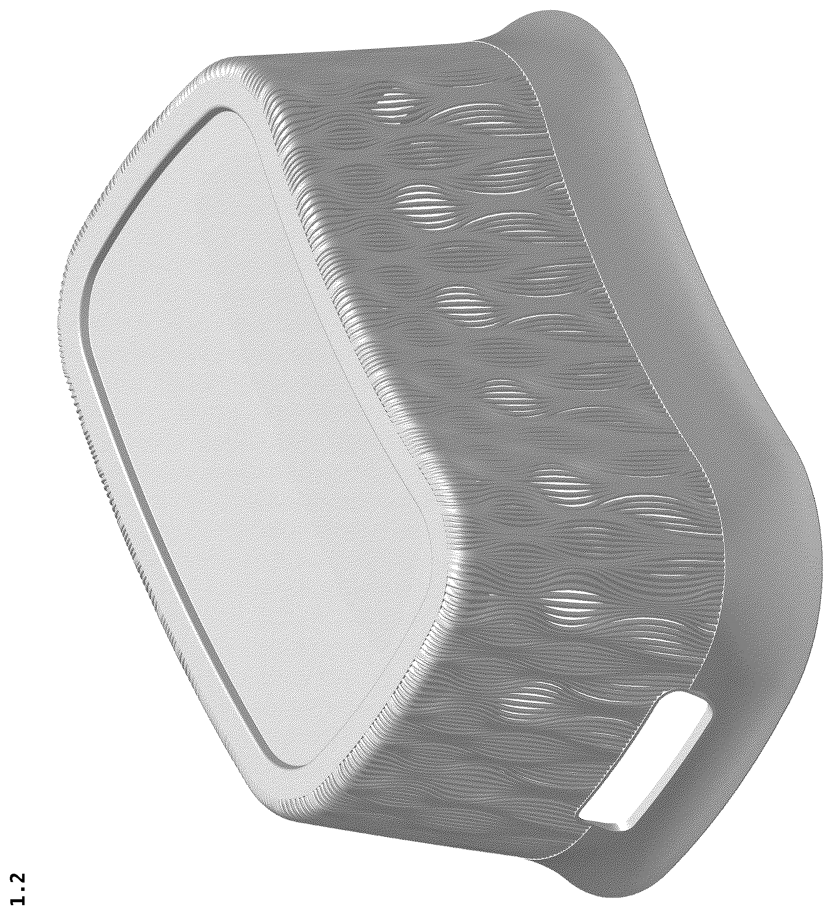 Patent USD1076450 Figure 2 – Storage basket for household purpose