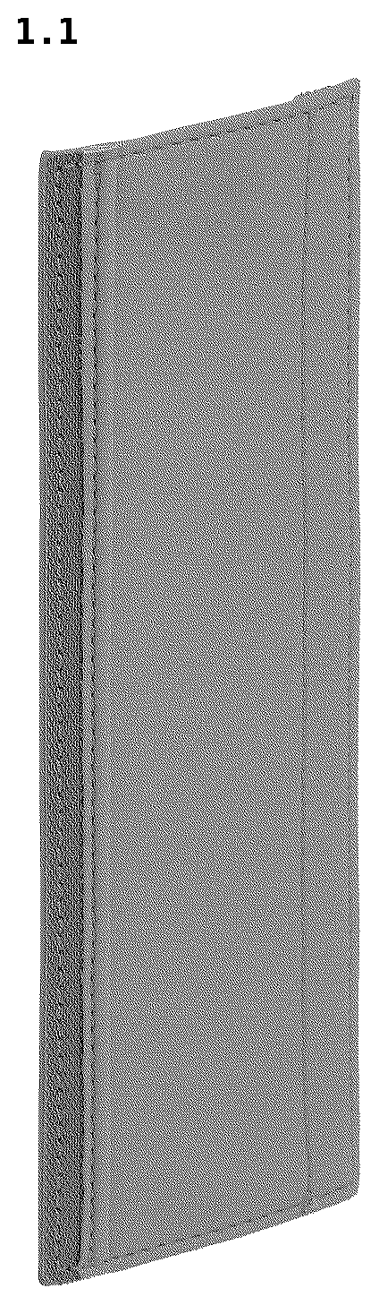 Patent USD1076451 Figure 1 – Handle cover for bag